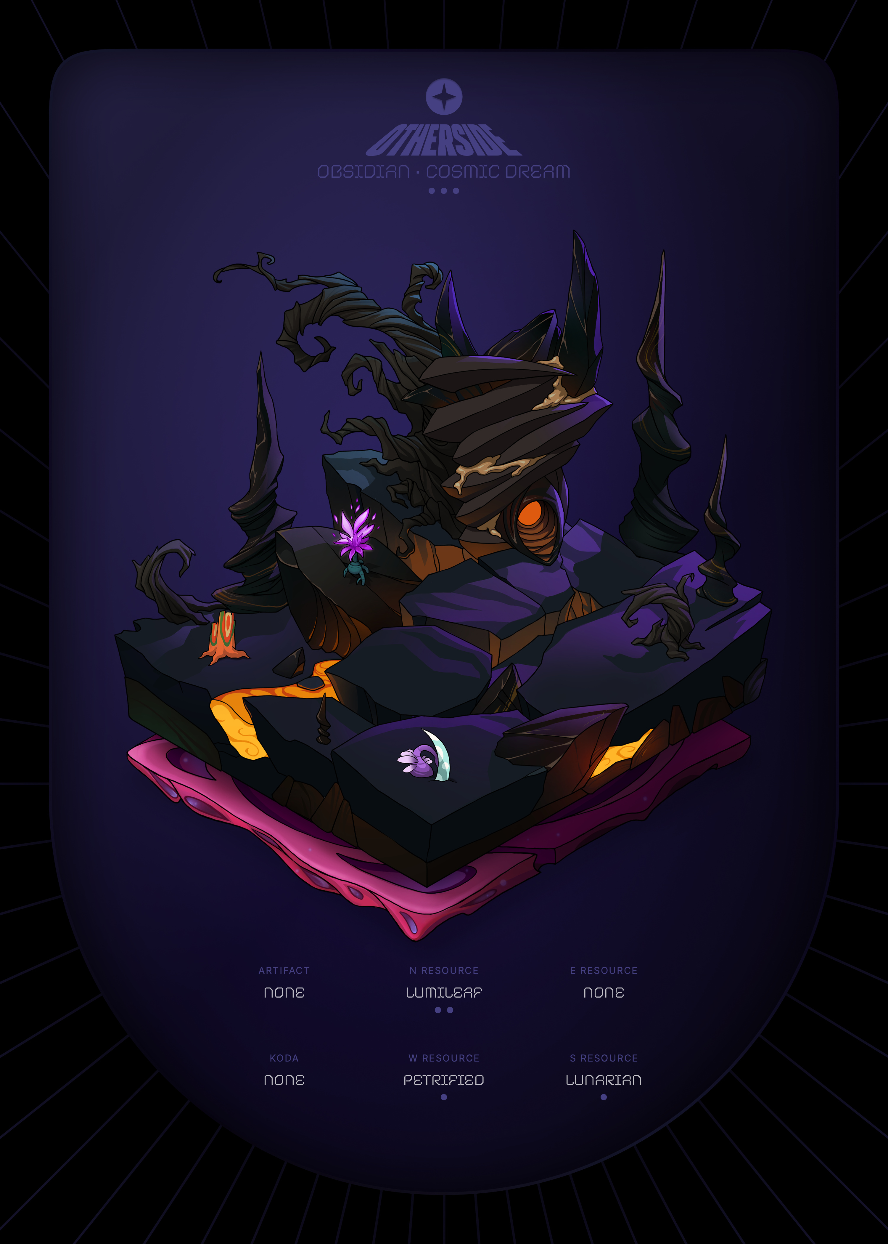 Otherdeed #38550 — Obsidian
