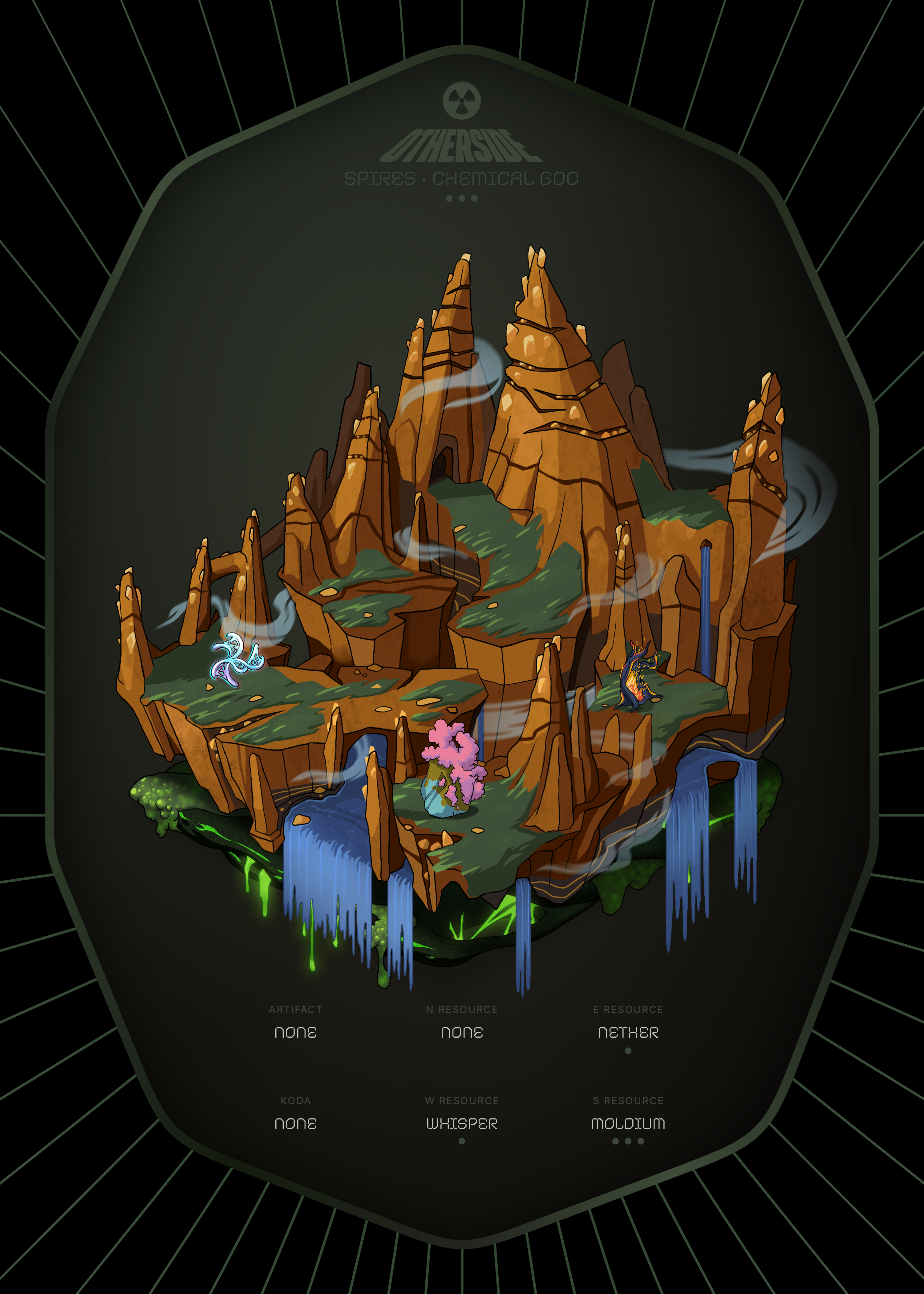Otherdeed #15882 — Spires