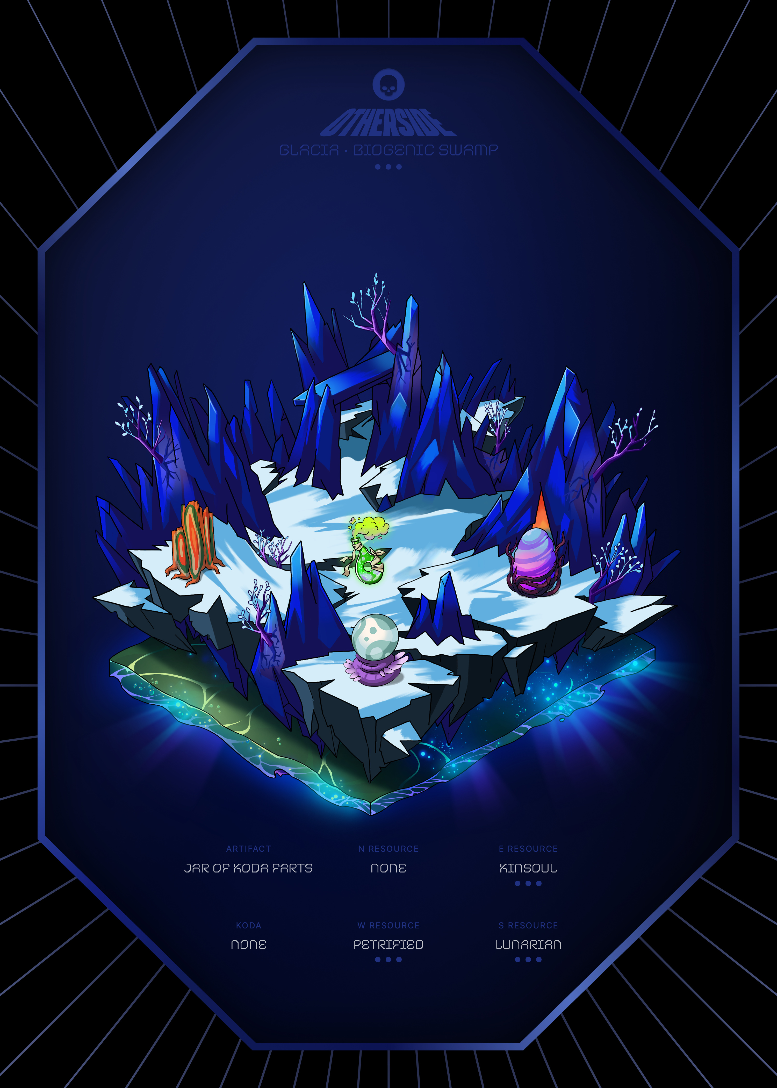 Otherdeed #1463 — Glacia