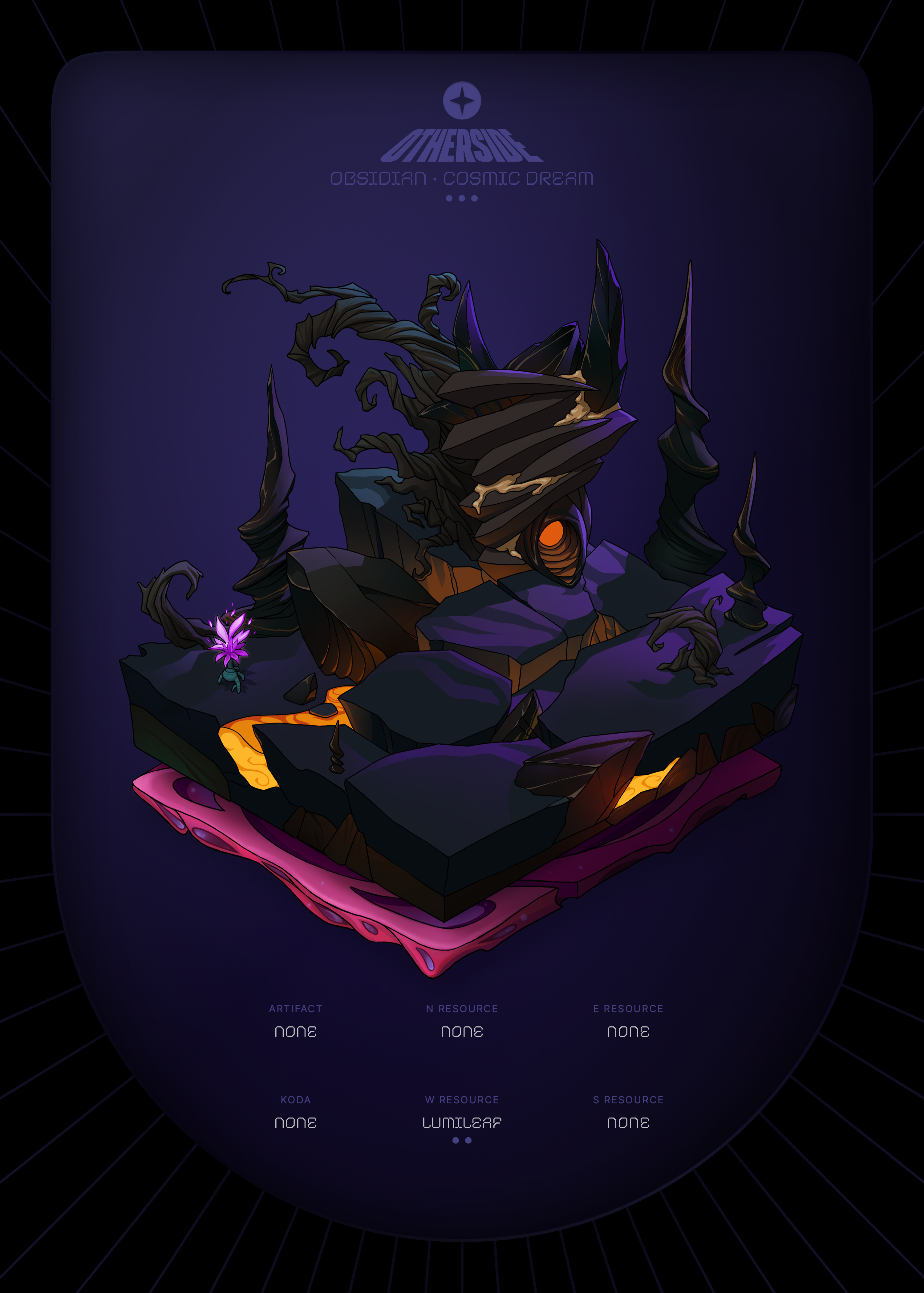 Otherdeed #94686 — Obsidian