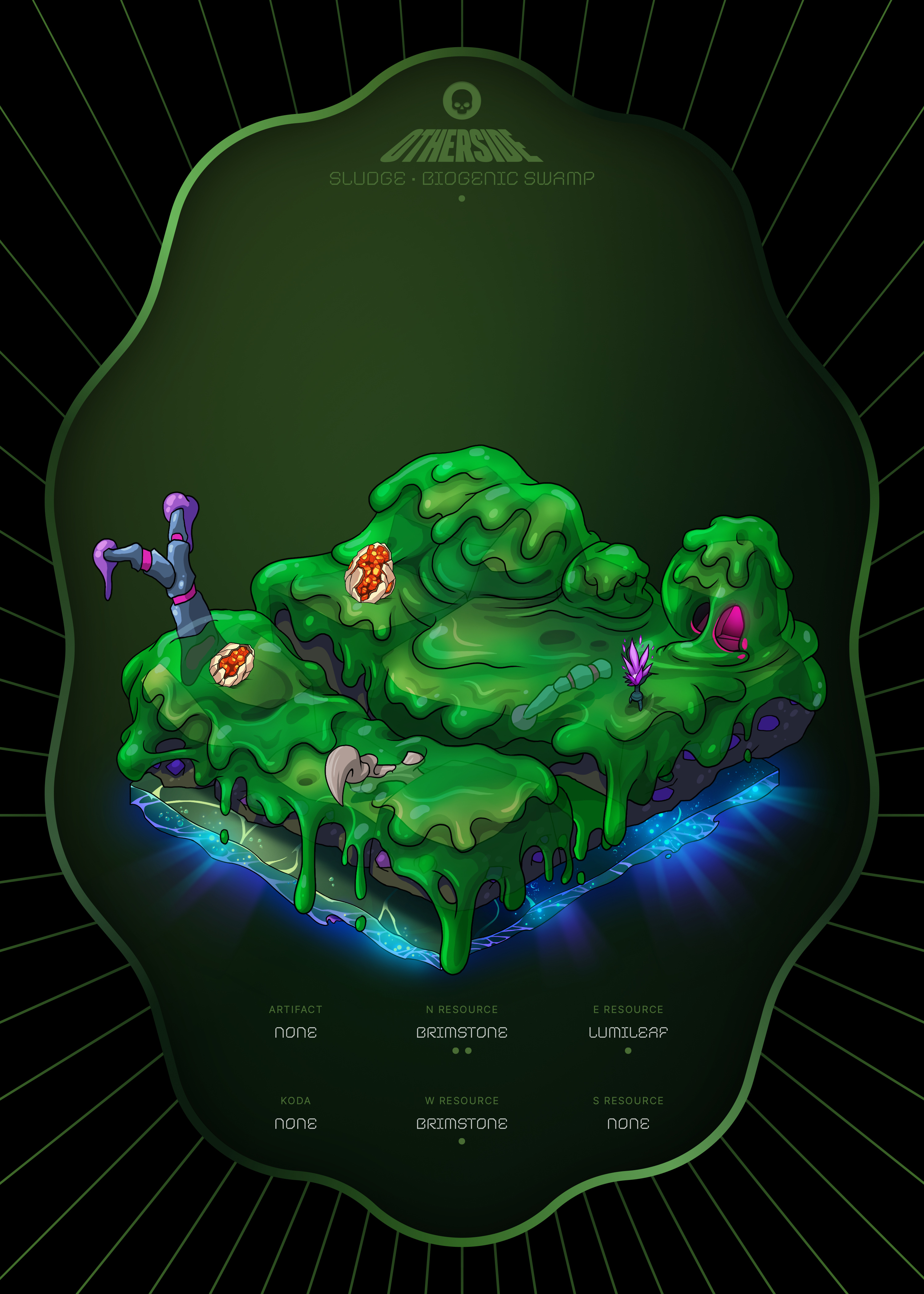 Otherdeed #5719 — Sludge