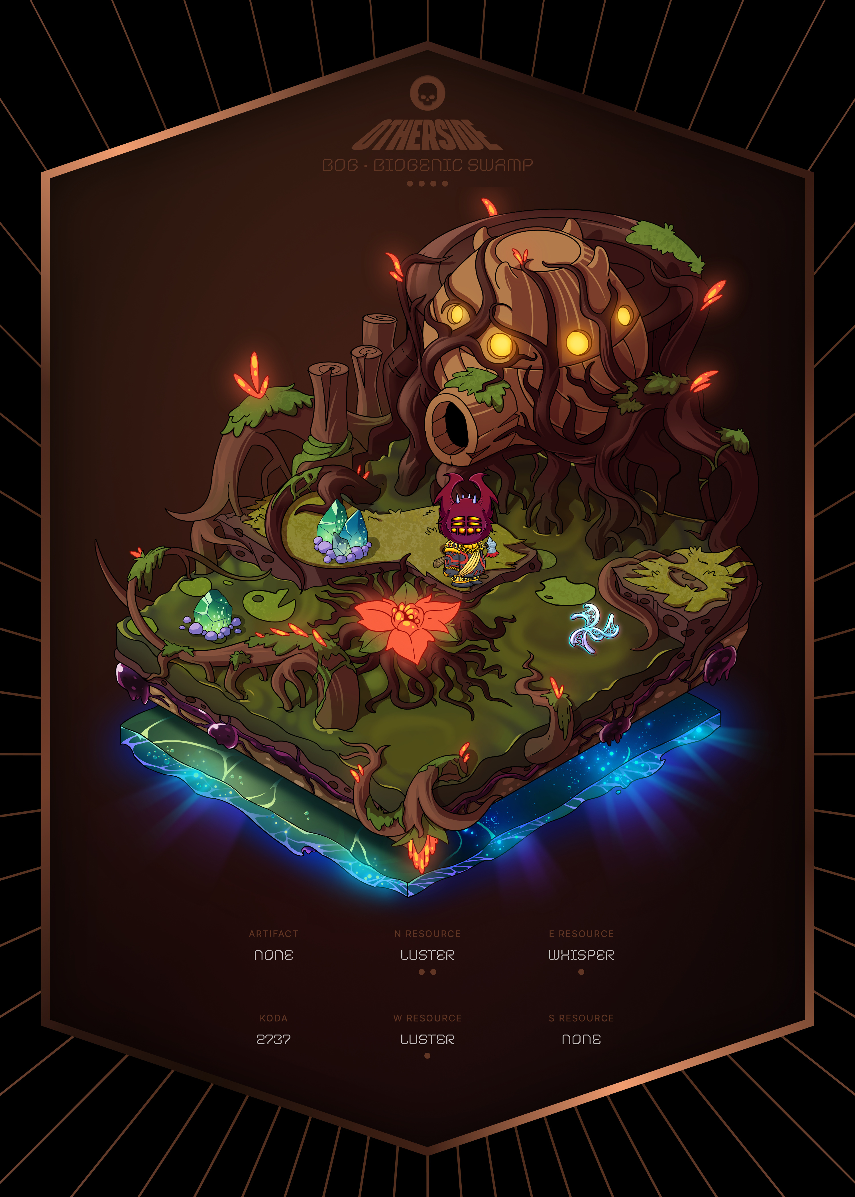 Otherdeed #3431 — Bog