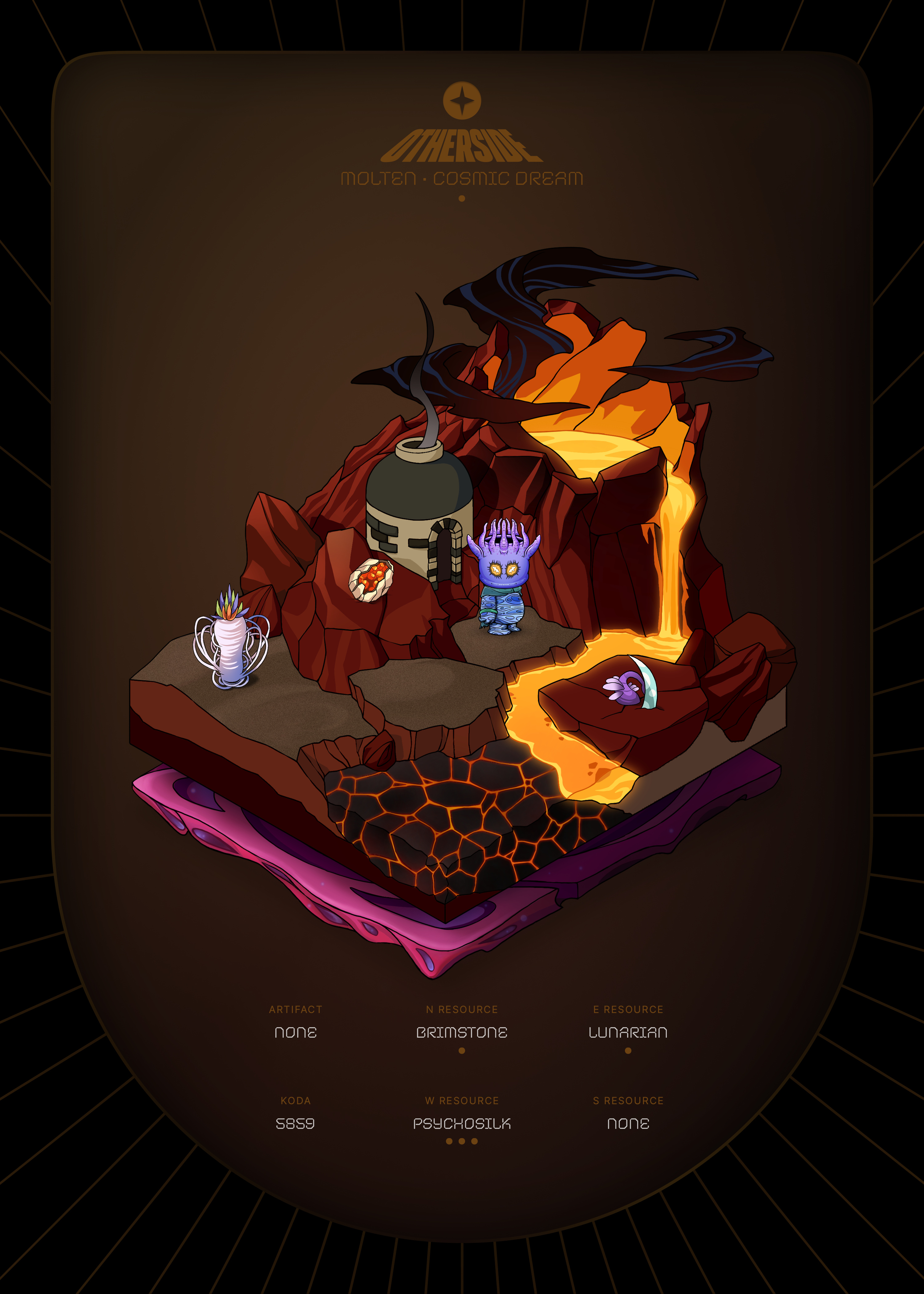 Otherdeed #98580 — Molten