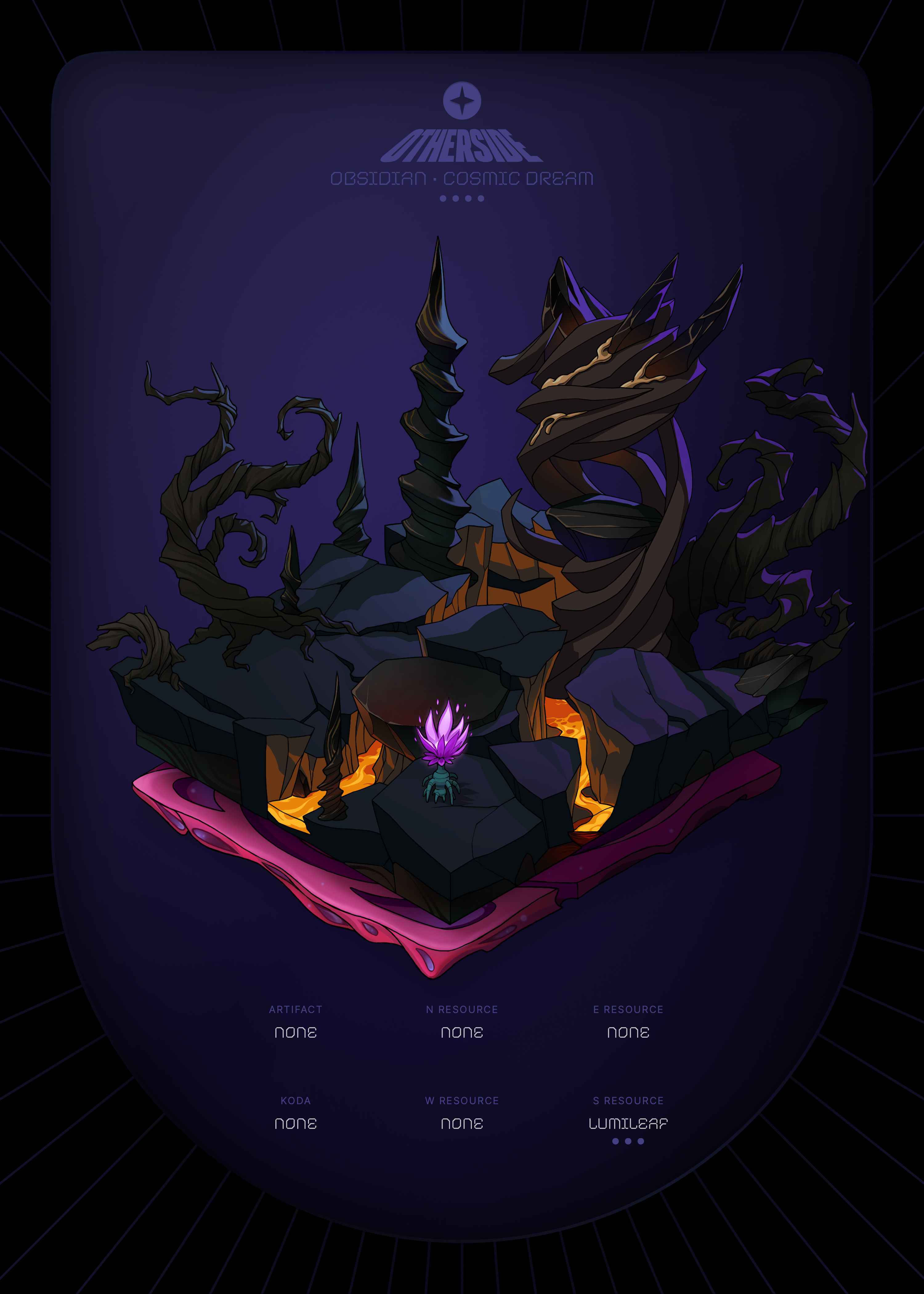 Otherdeed #32587 — Obsidian