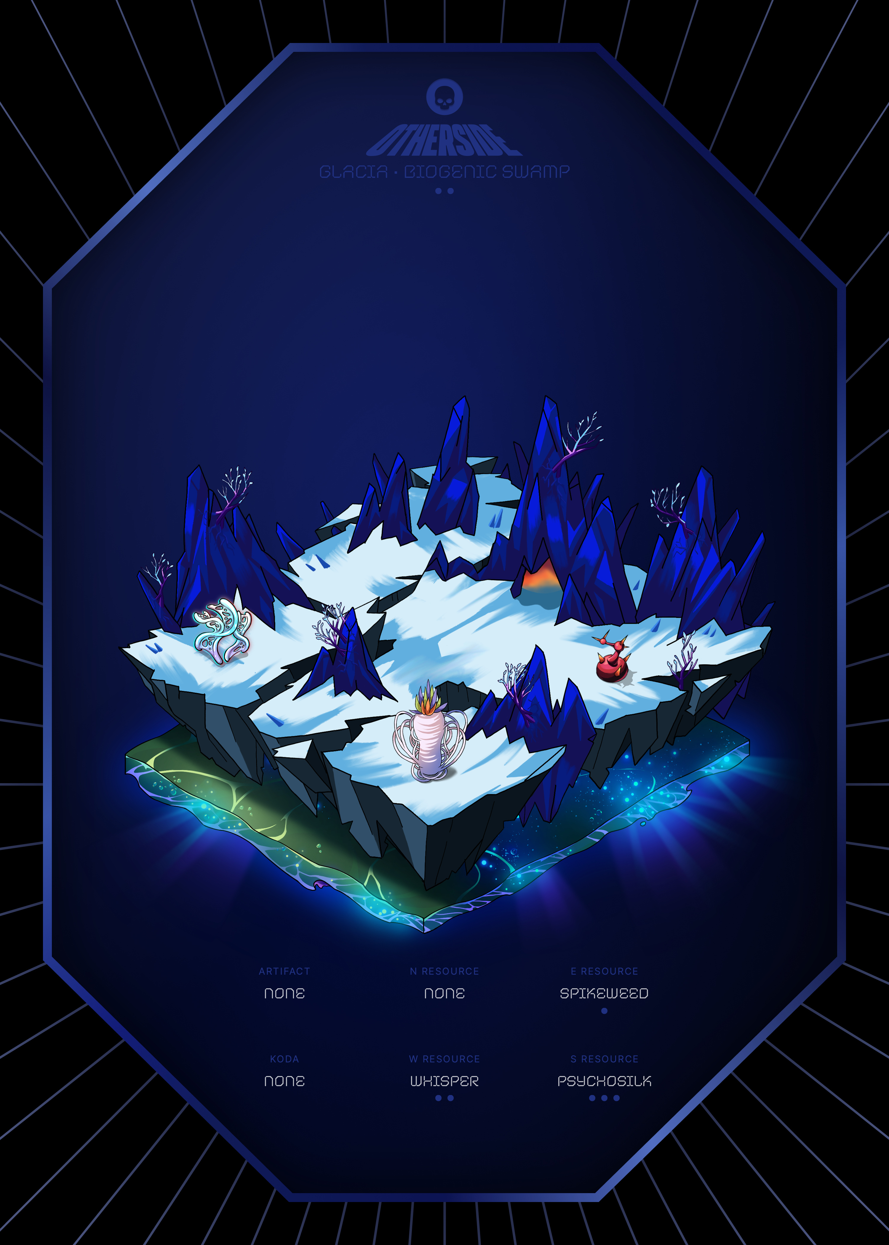 Otherdeed #8011 — Glacia