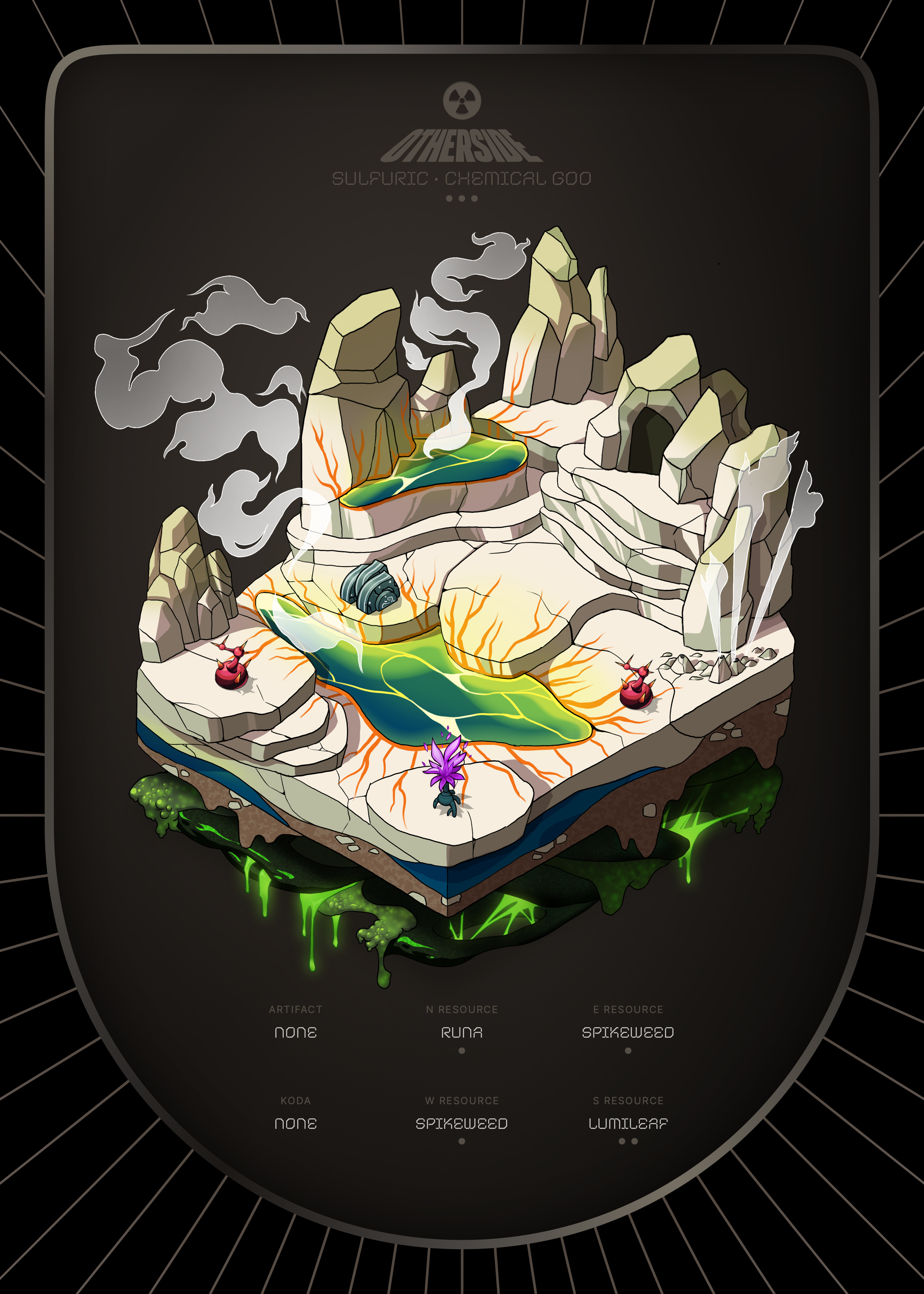 Otherdeed #11847 — Sulfuric