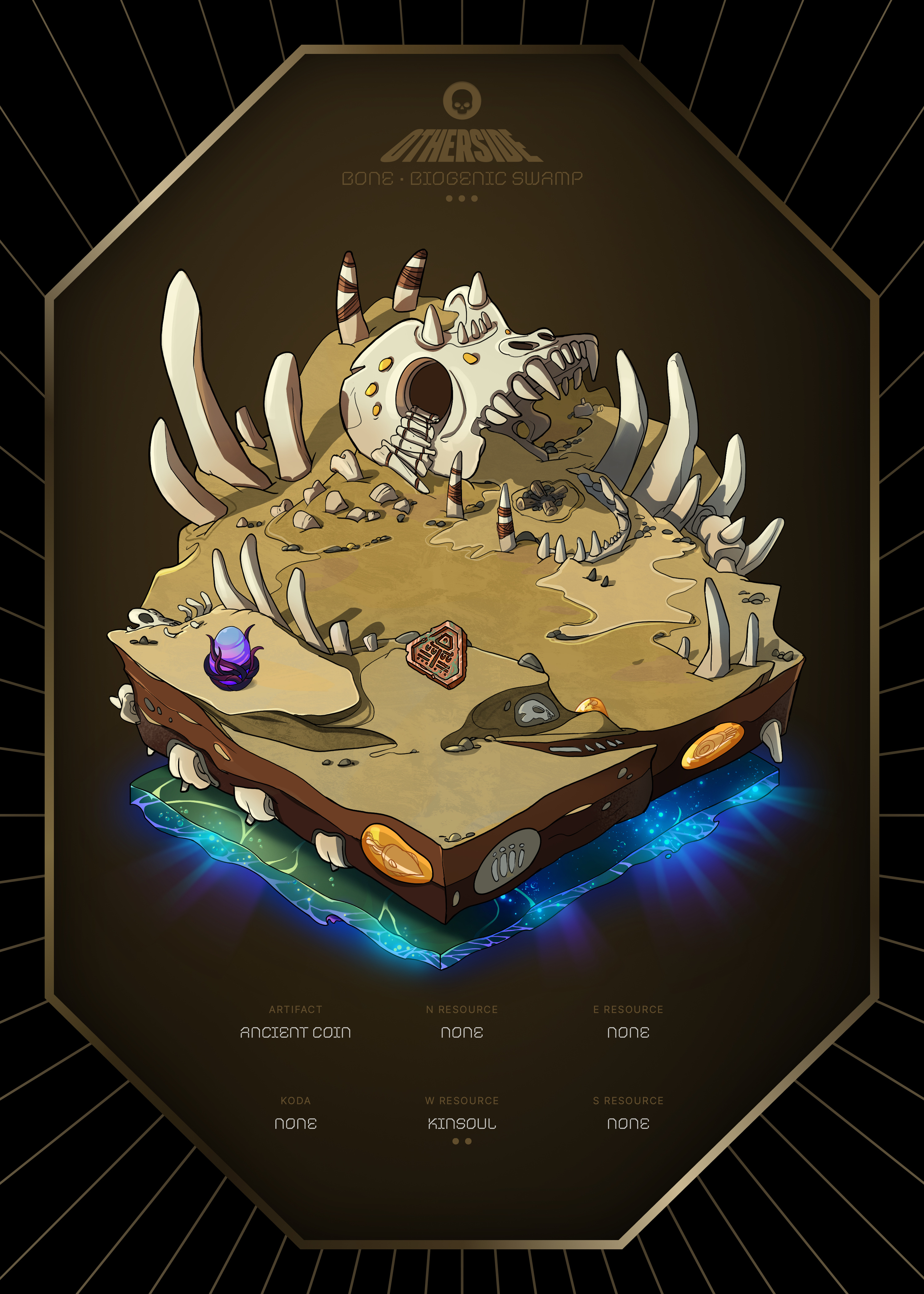 Otherdeed #6811 — Bone