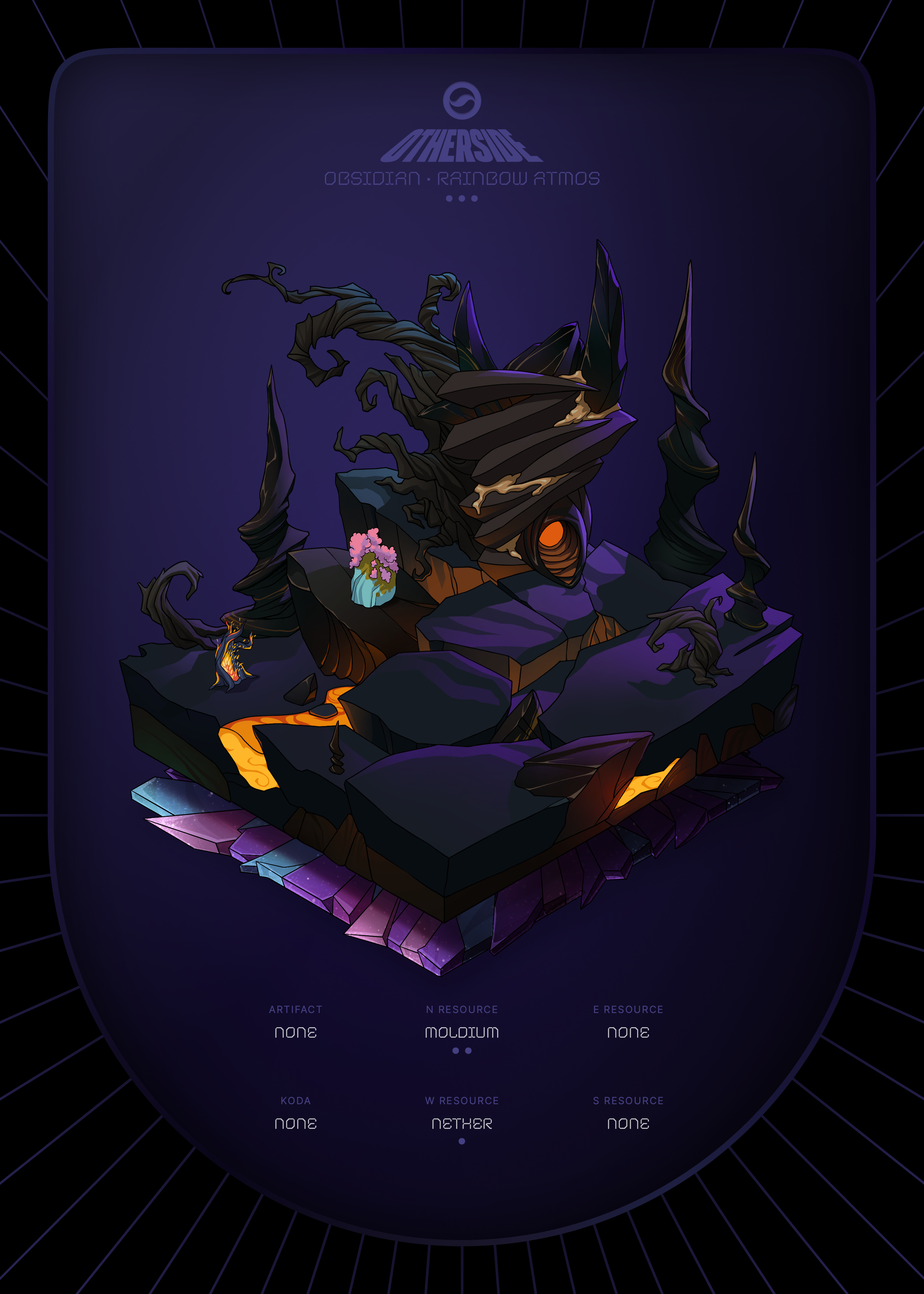 Otherdeed #76930 — Obsidian