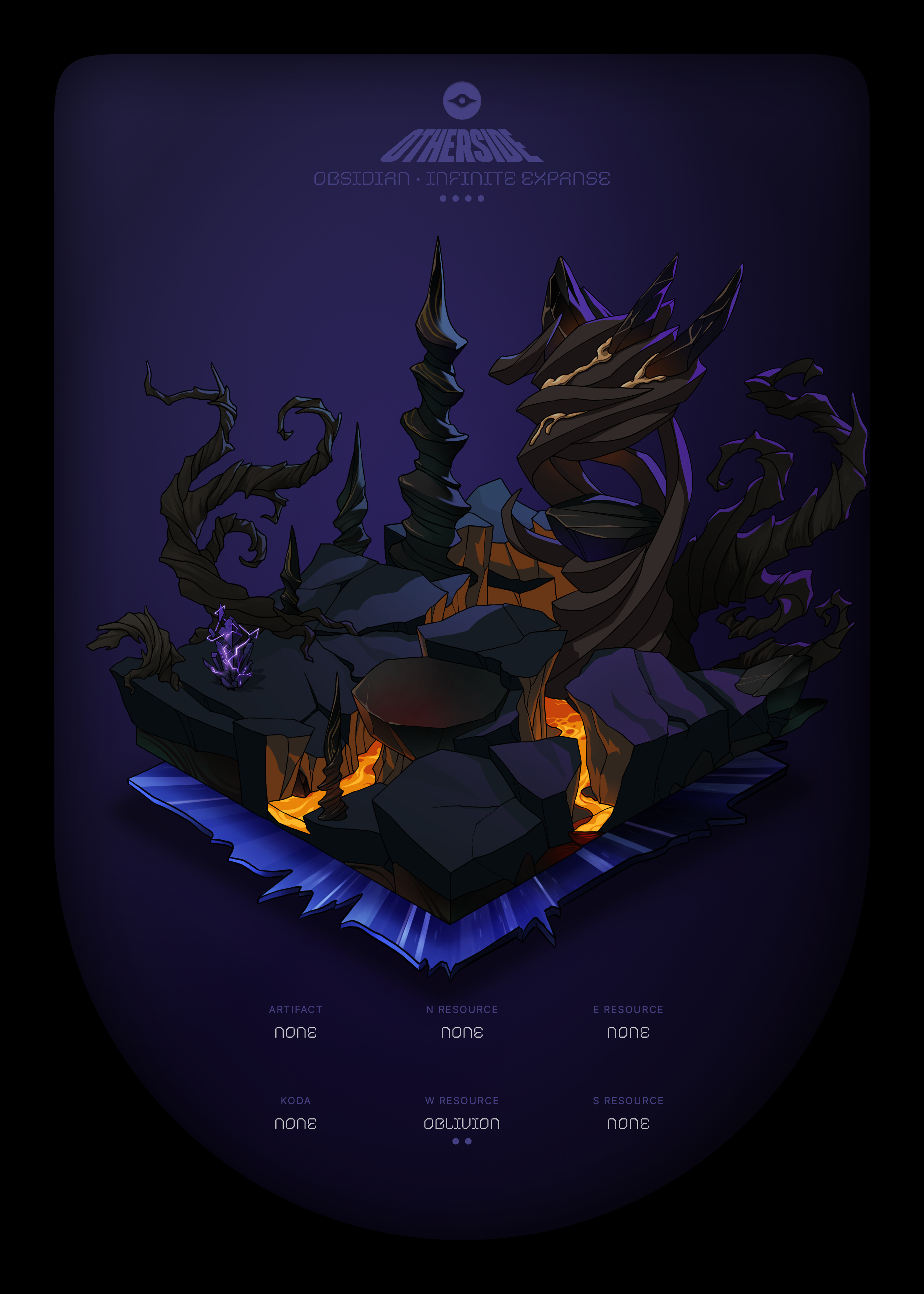 Otherdeed #55550 — Obsidian