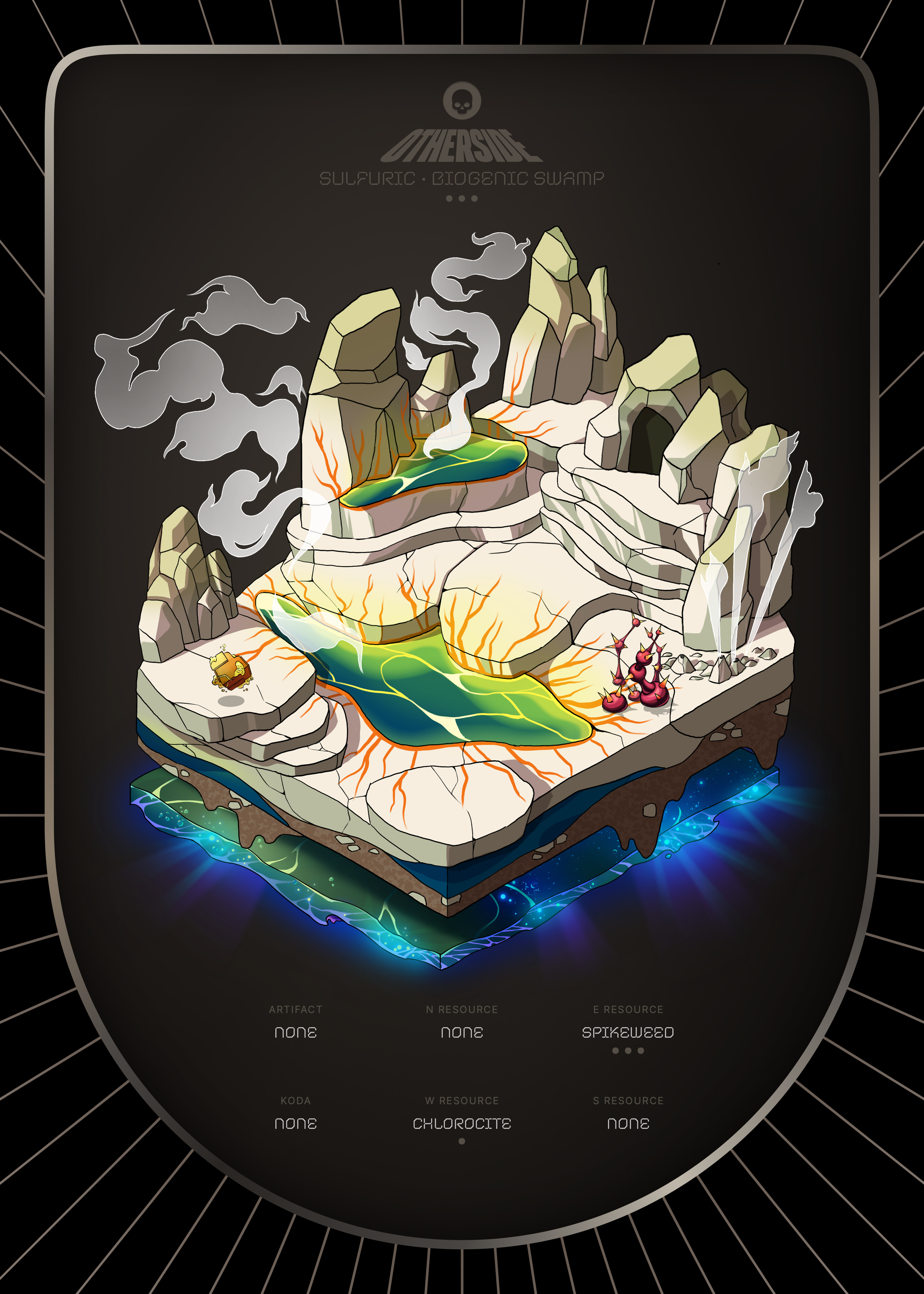 Otherdeed #3703 — Sulfuric