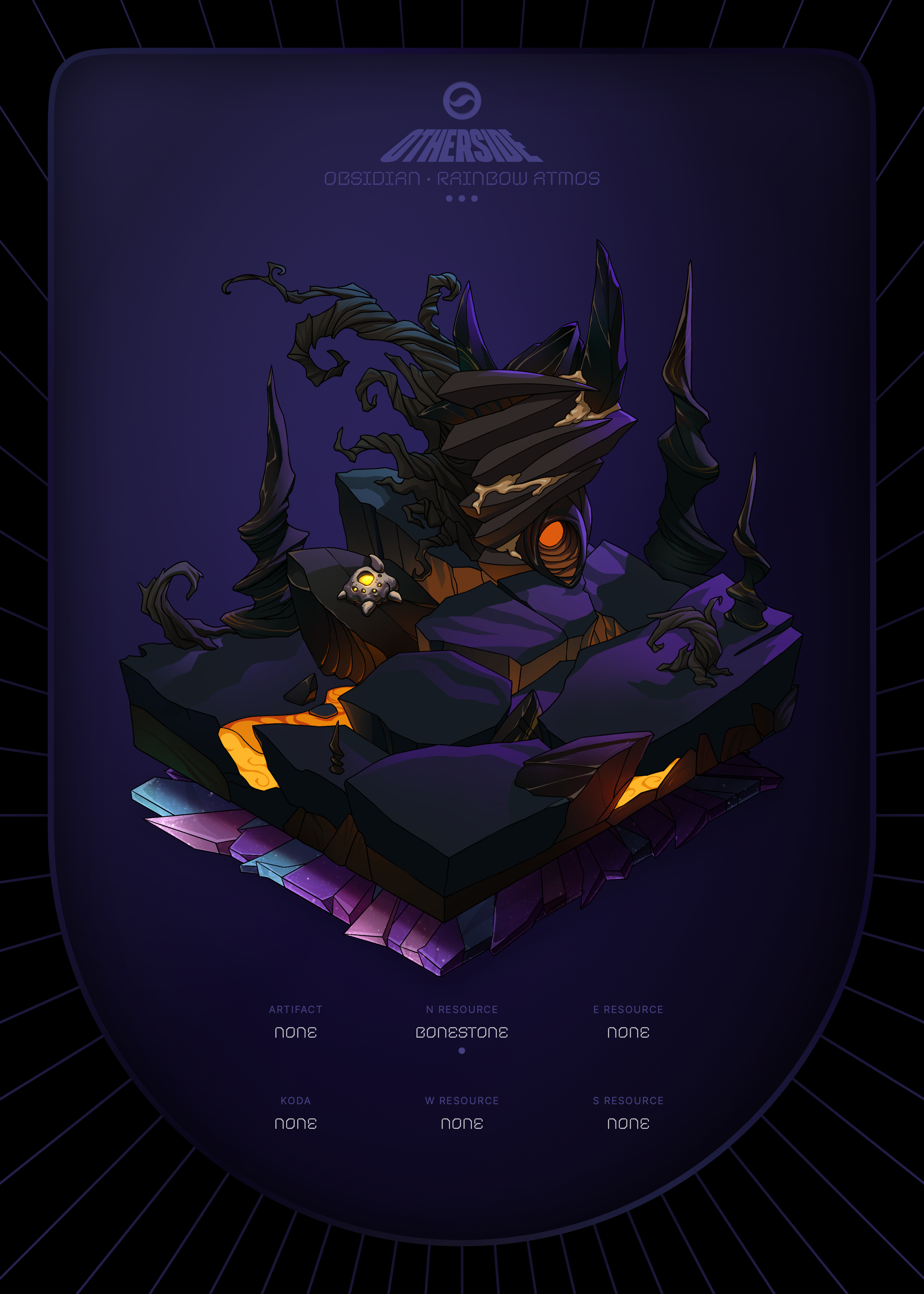 Otherdeed #80189 — Obsidian