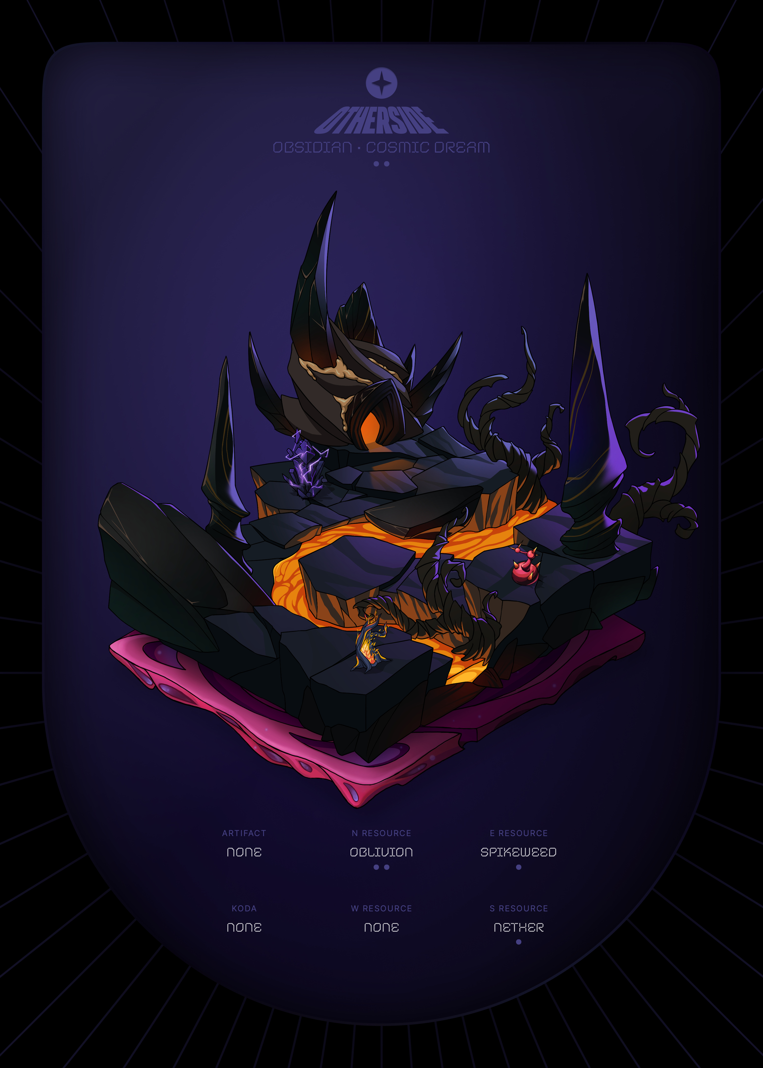 Otherdeed #93576 — Obsidian