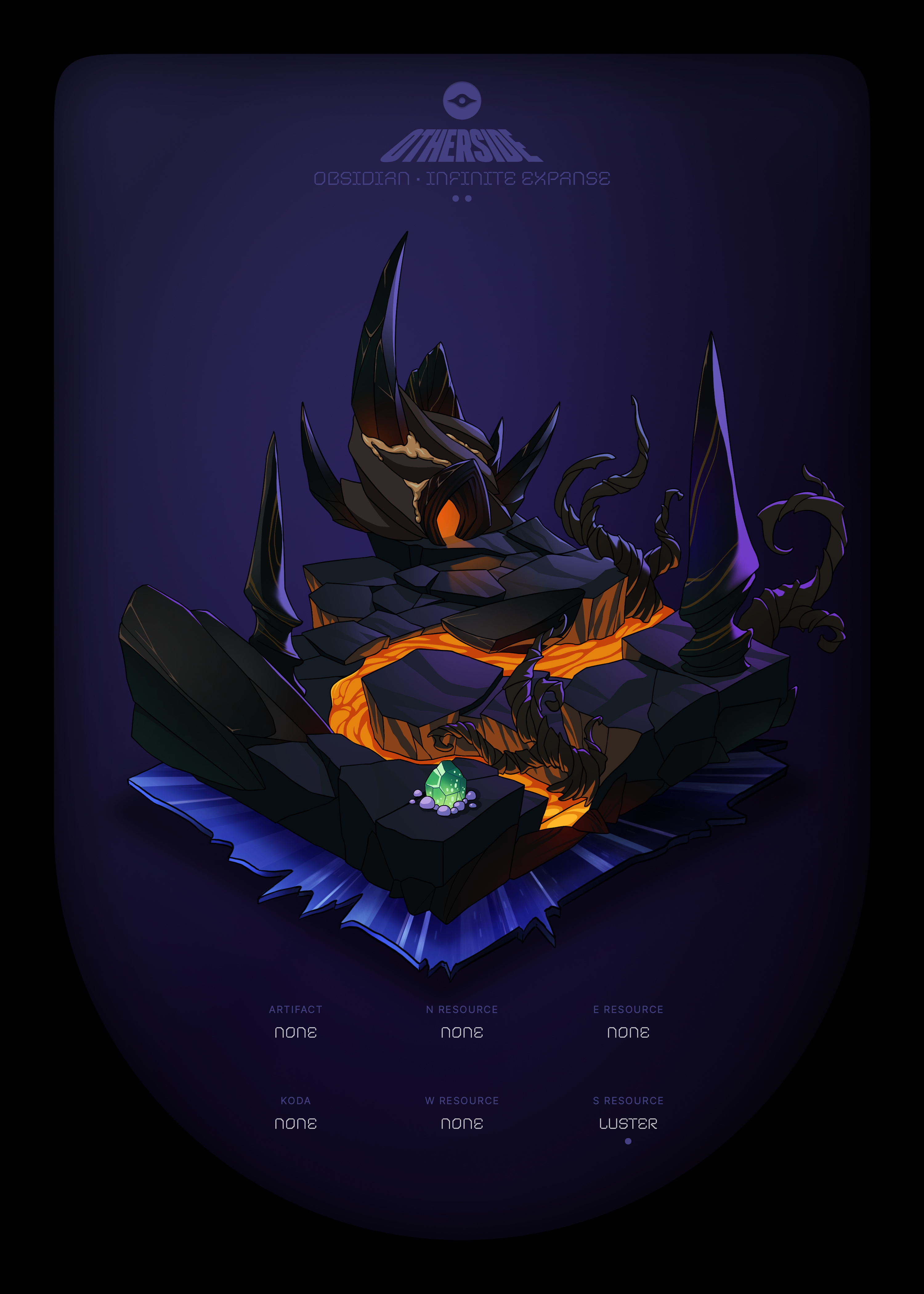 Otherdeed #53236 — Obsidian