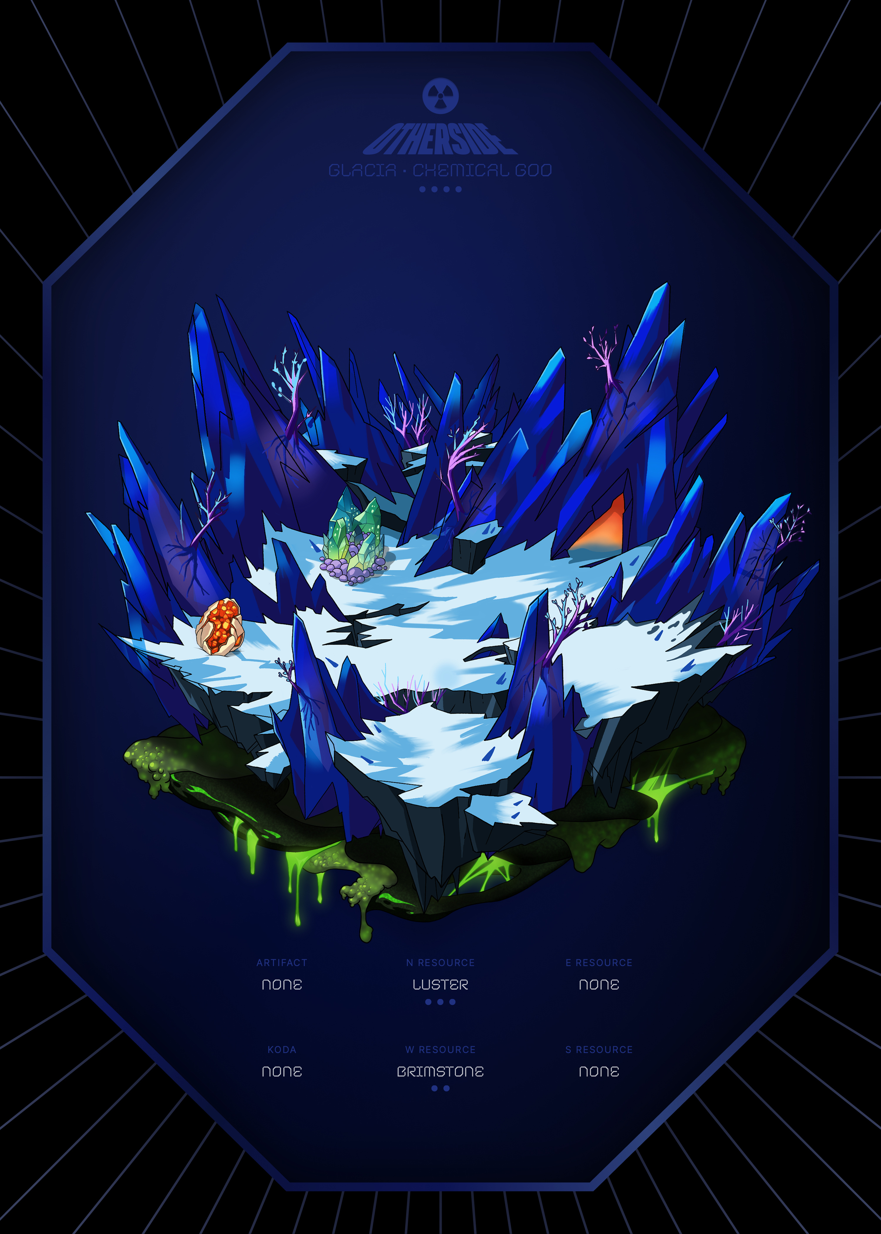 Otherdeed #25048 — Glacia