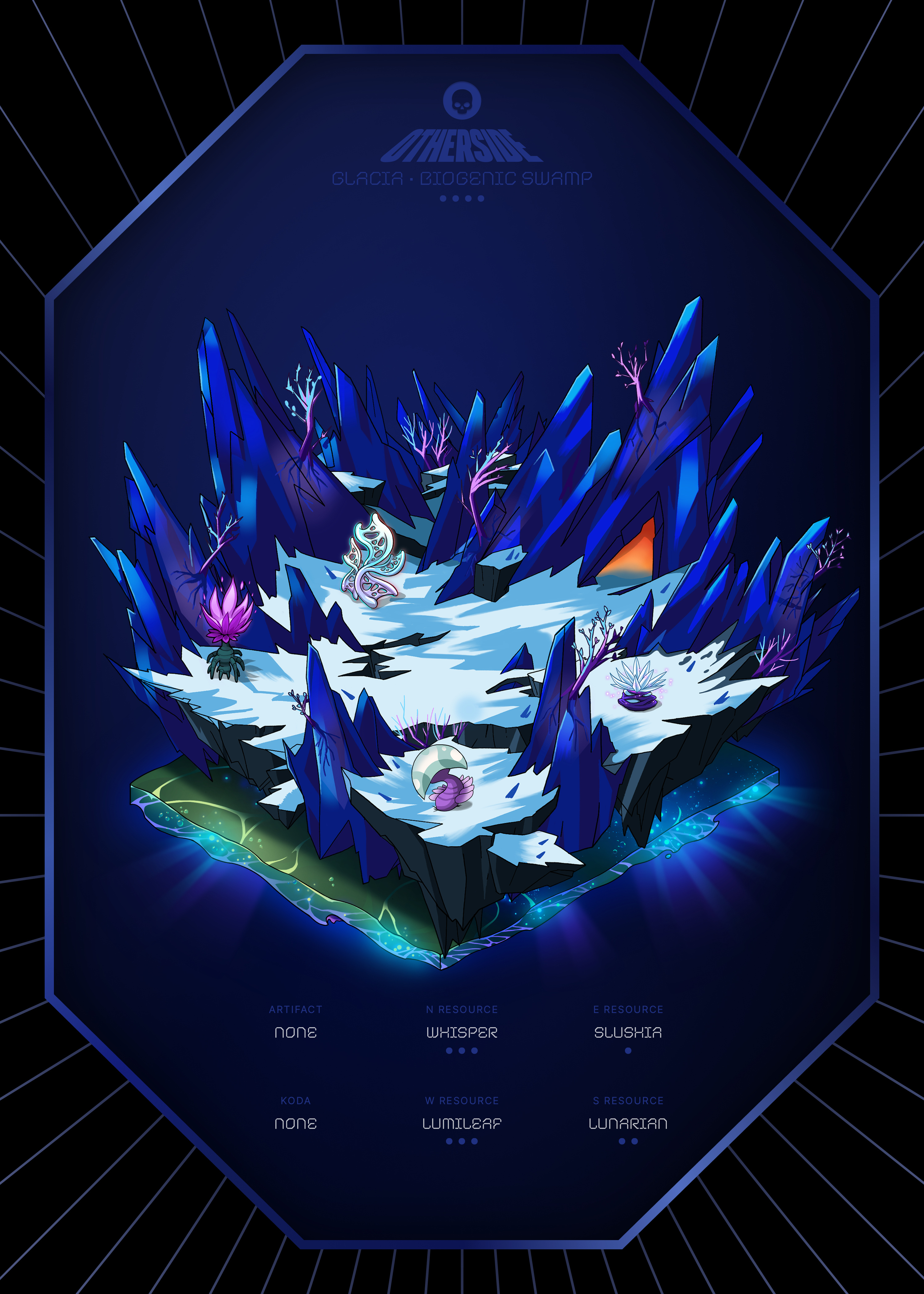 Otherdeed #3094 — Glacia