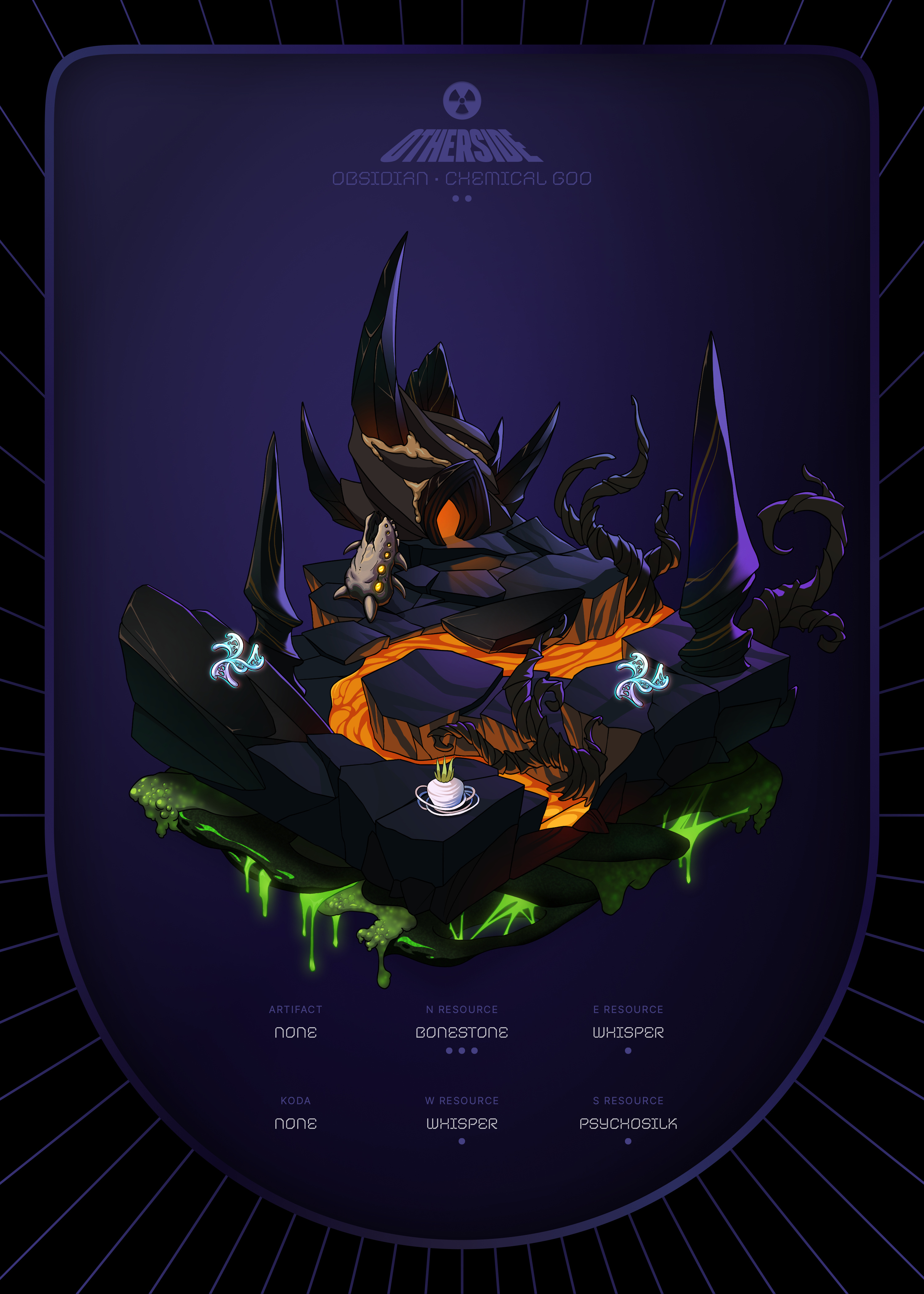 Otherdeed #20457 — Obsidian