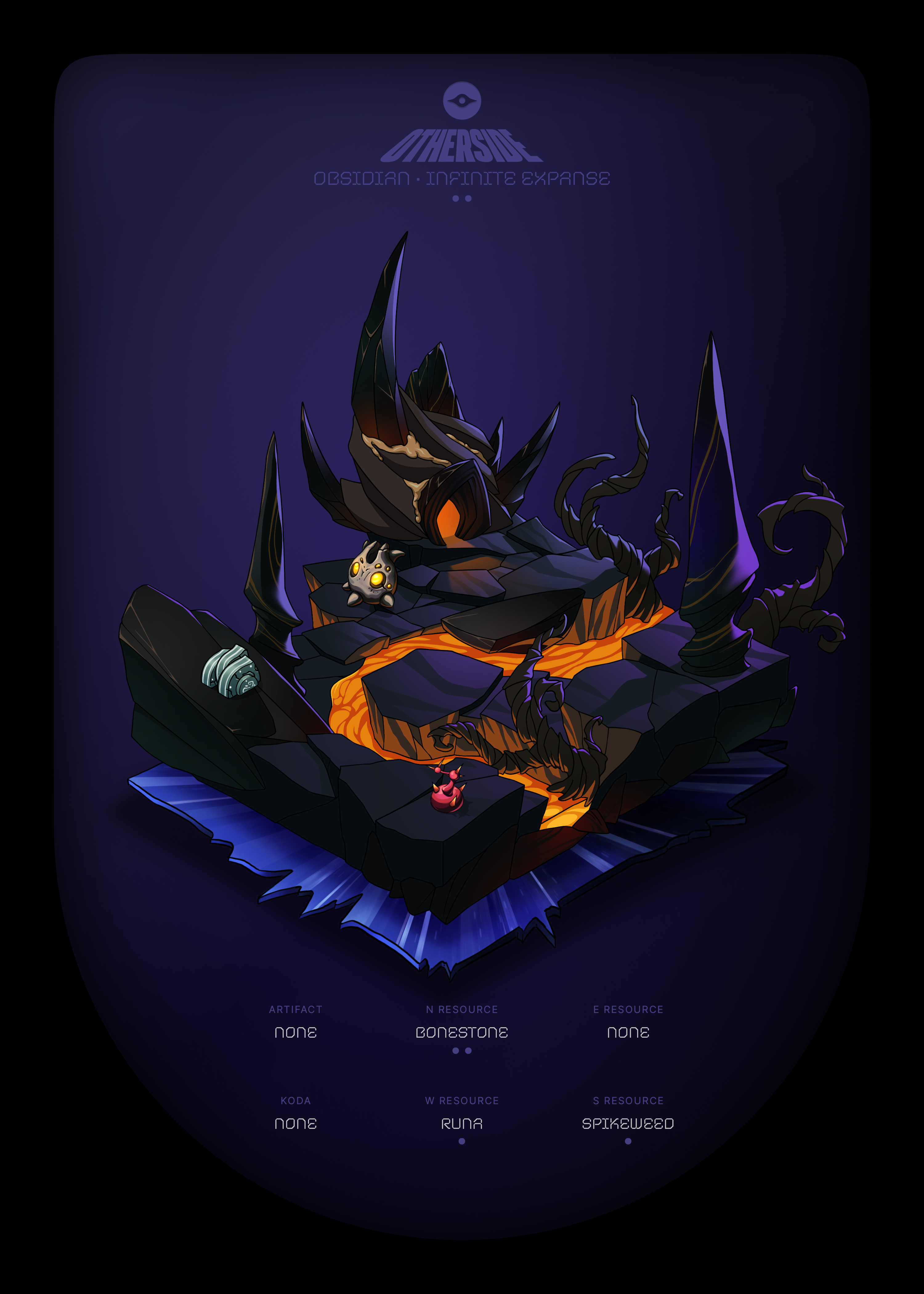 Otherdeed #42552 — Obsidian