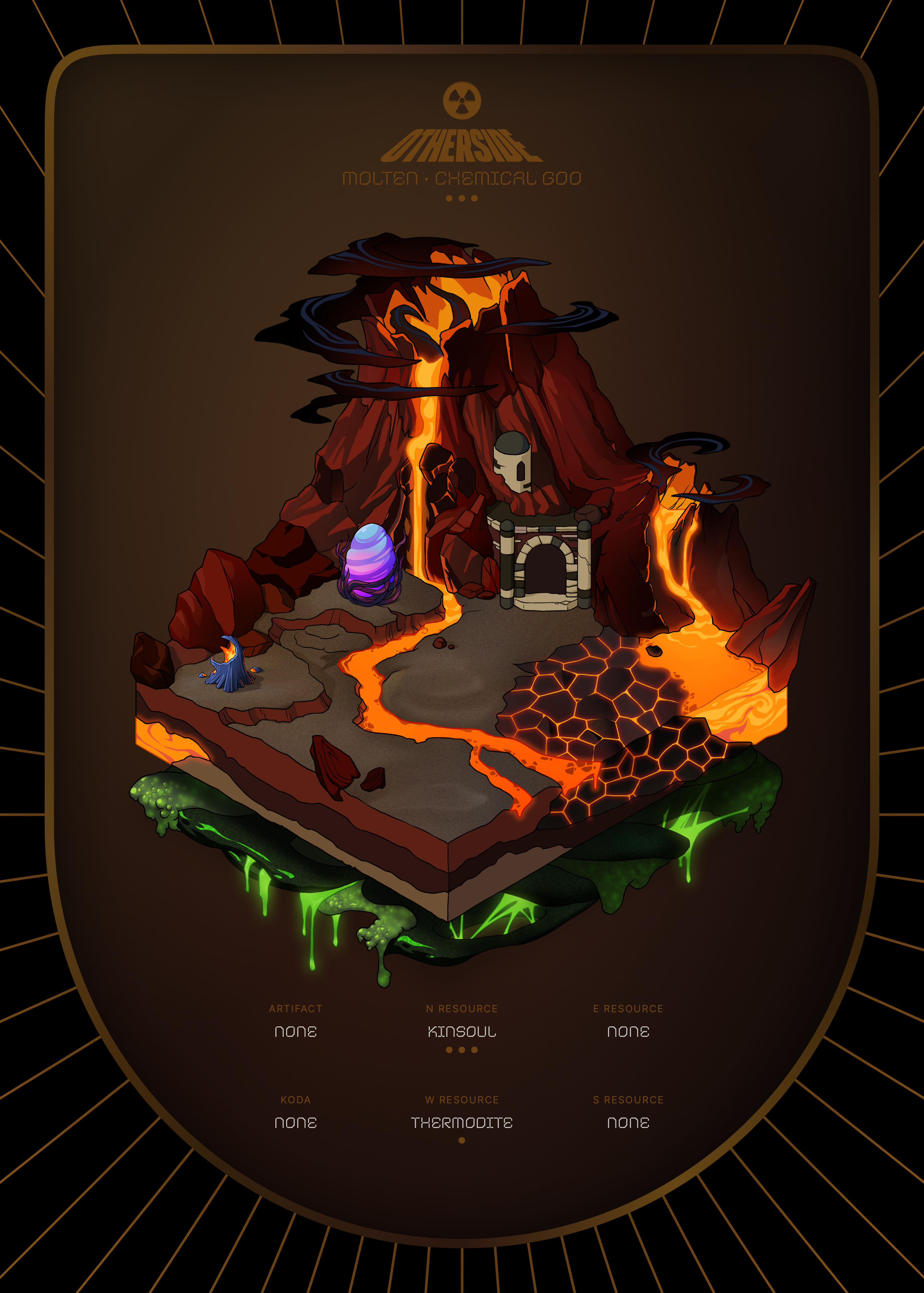 Otherdeed #12248 — Molten