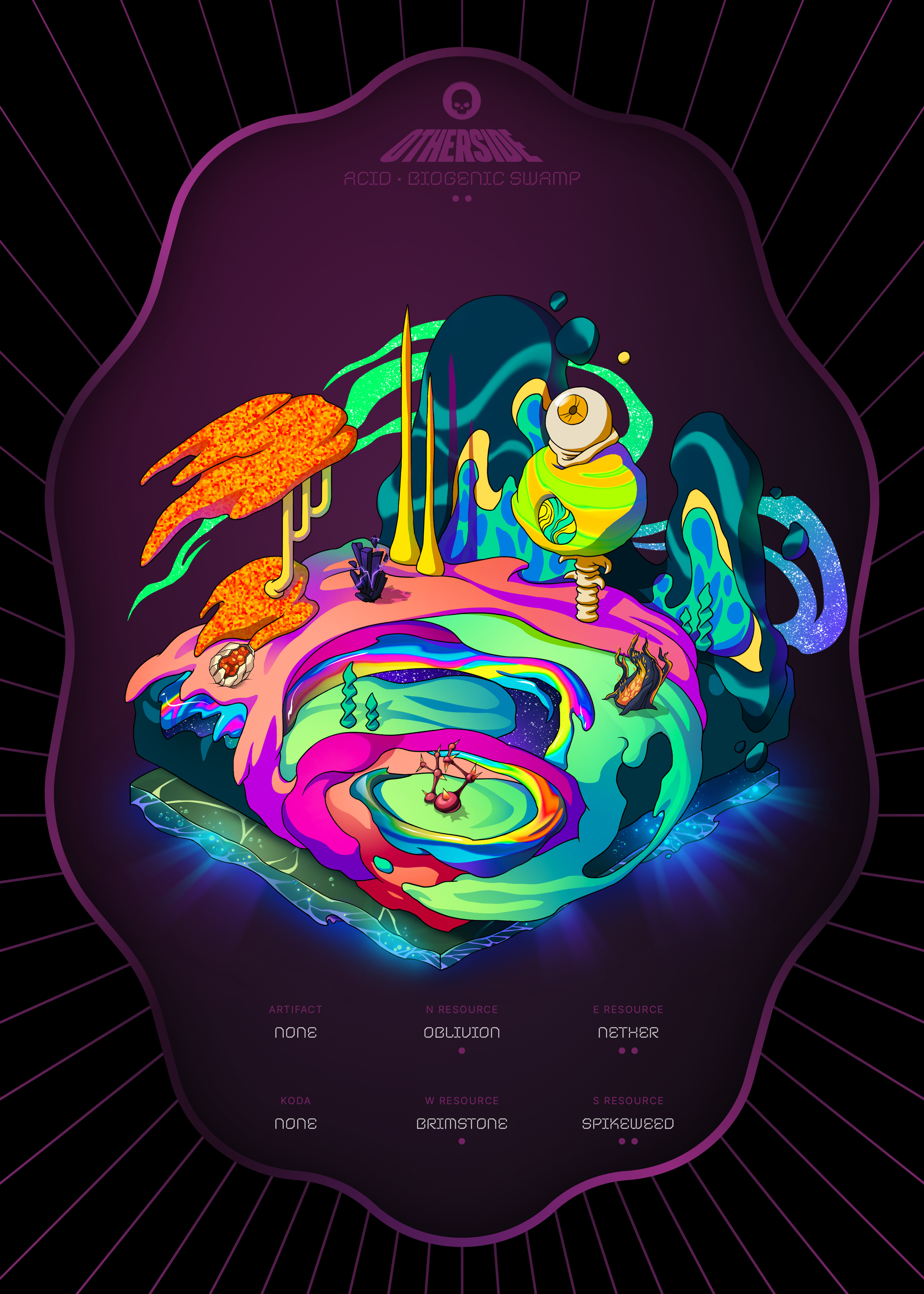 Otherdeed #1798 — Acid