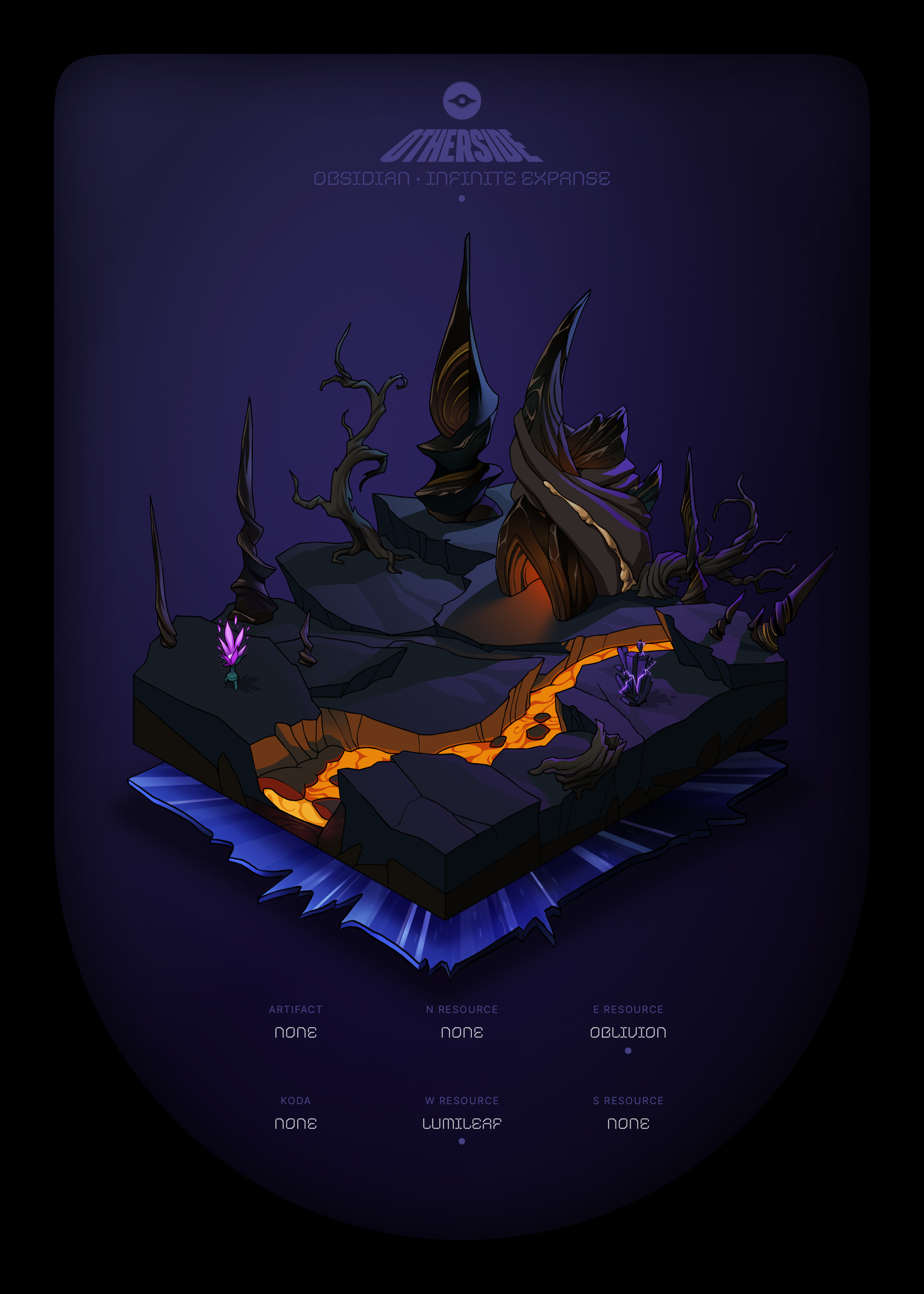 Otherdeed #50705 — Obsidian