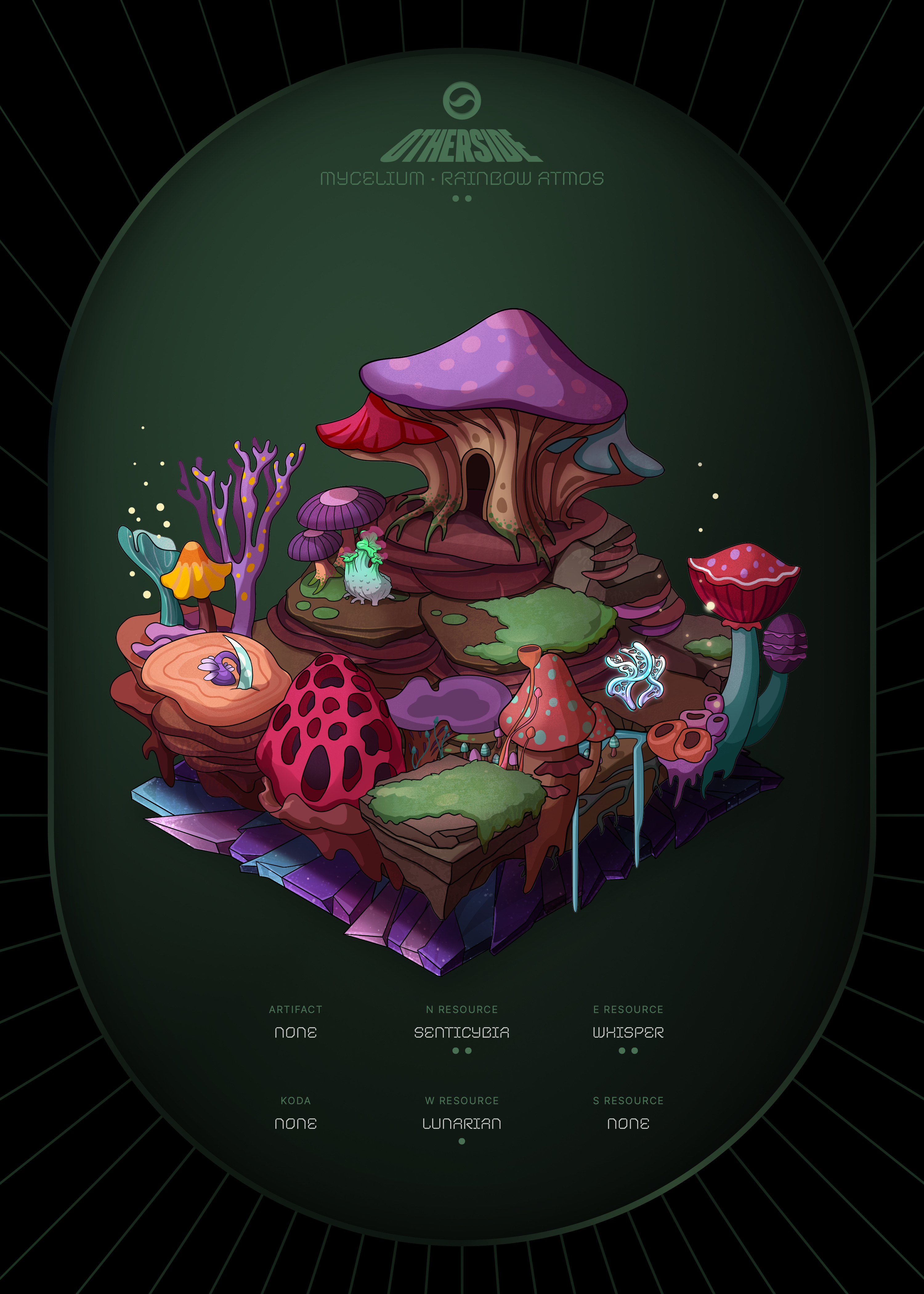 Otherdeed #74201 — Mycelium