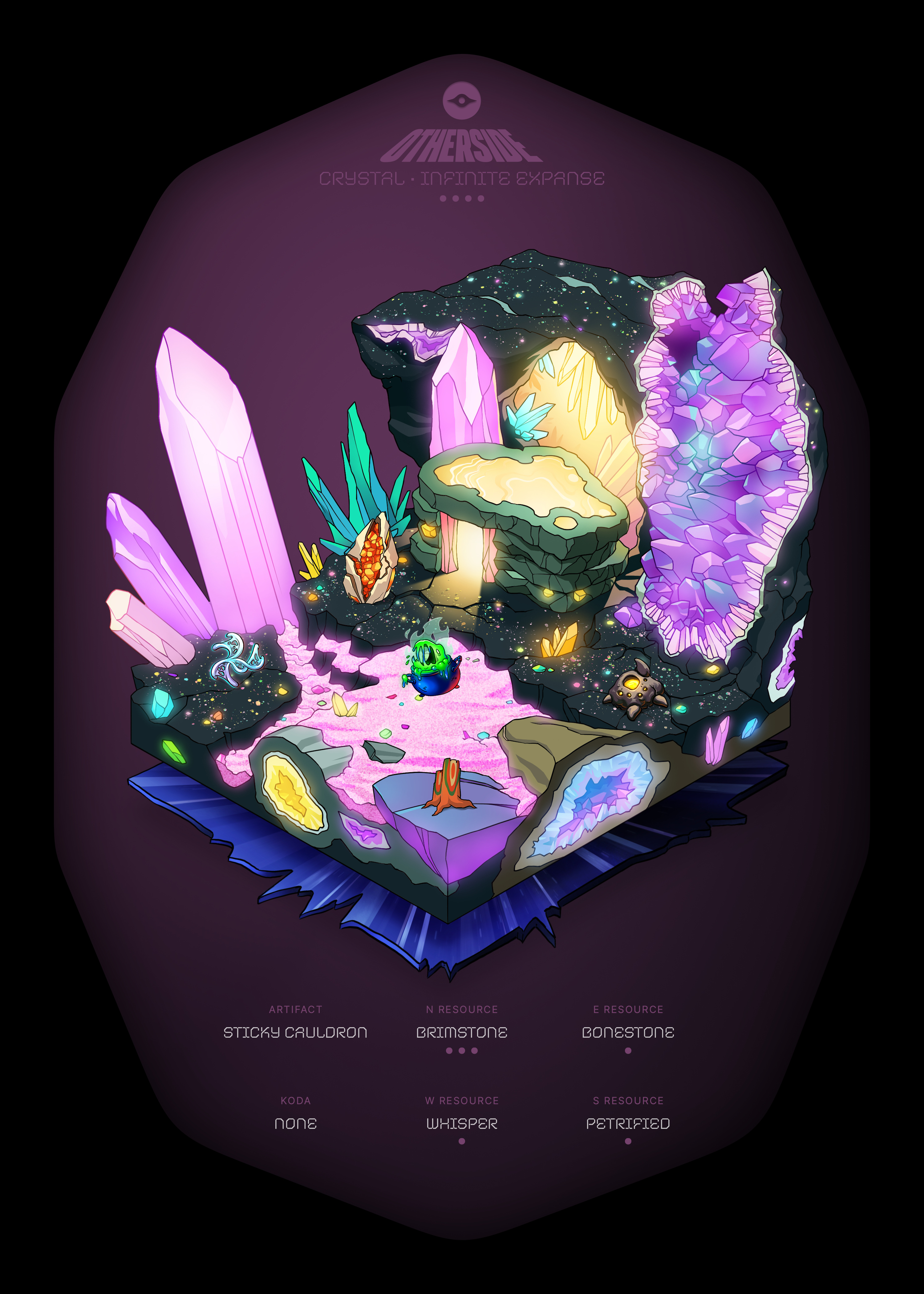 Otherdeed #50575 — Crystal