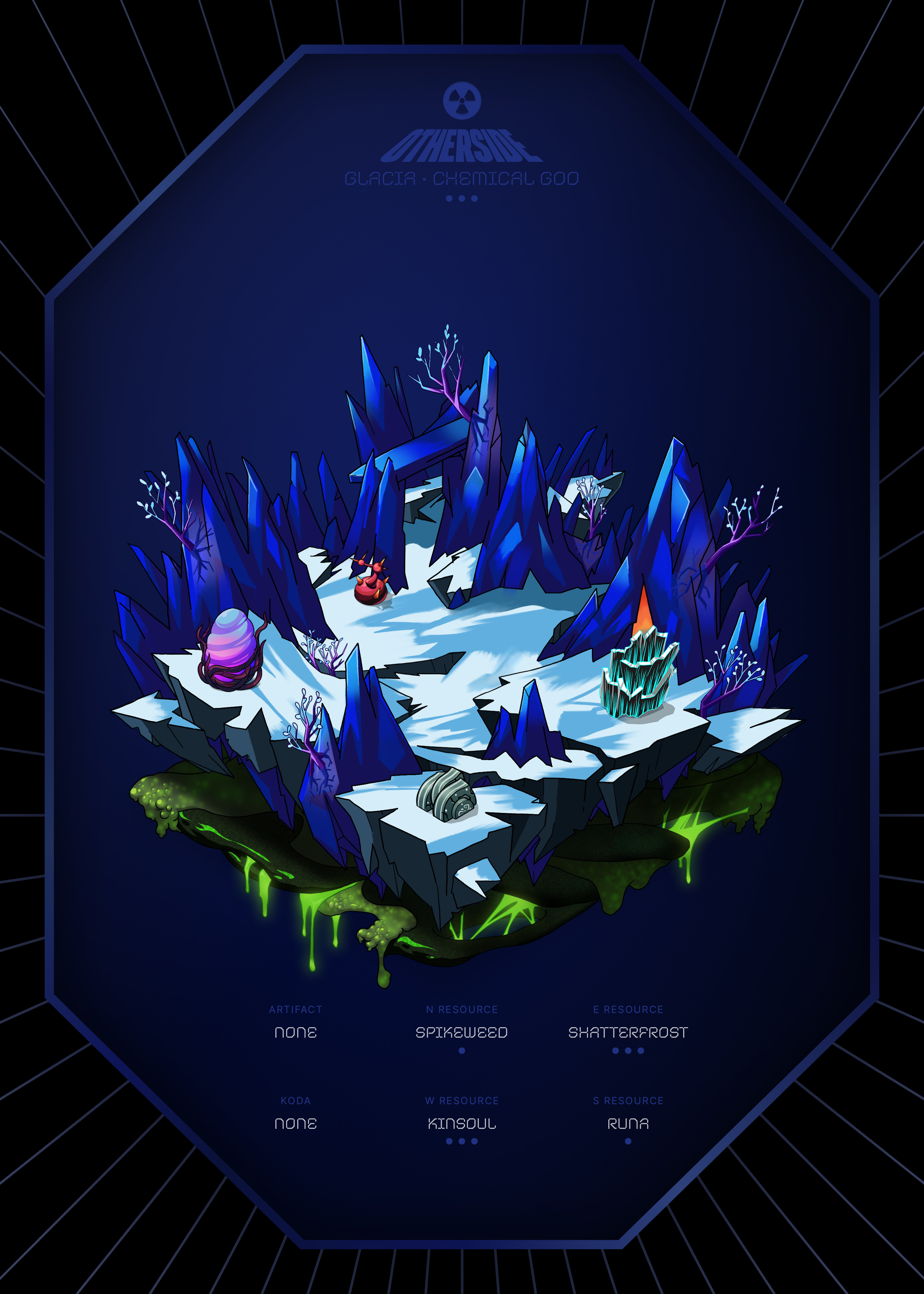Otherdeed #14438 — Glacia