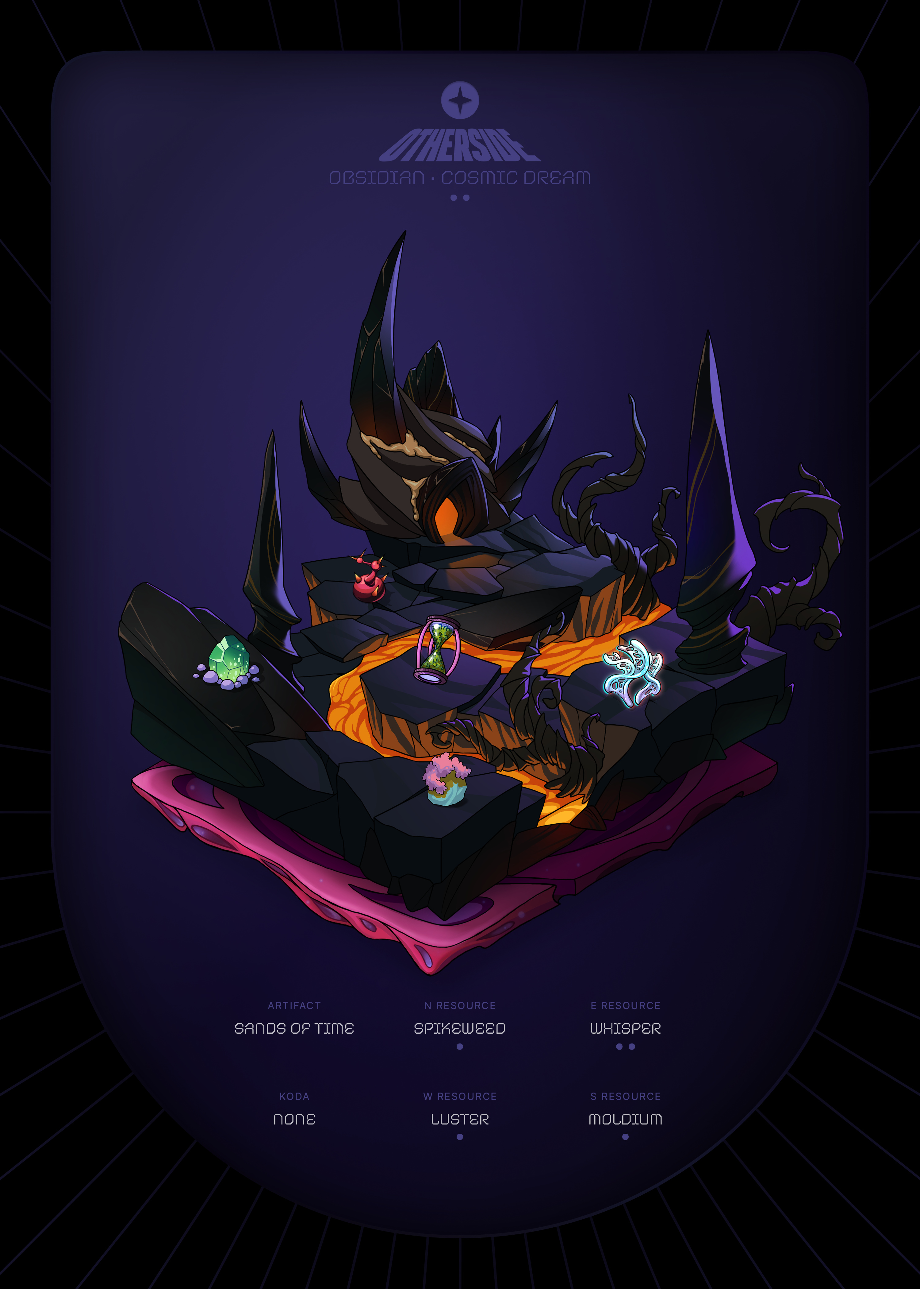 Otherdeed #34478 — Obsidian