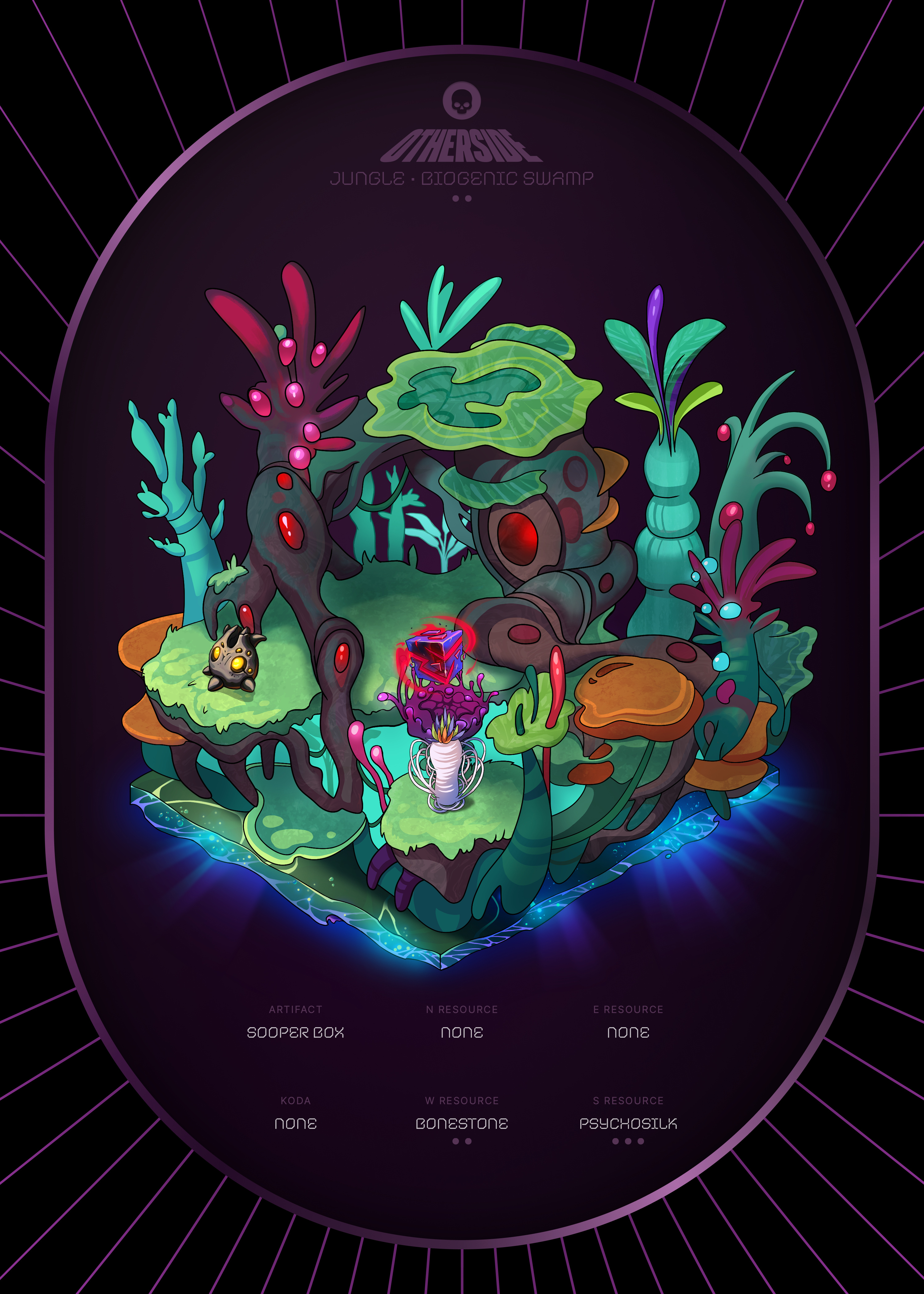 Otherdeed #889 — Jungle