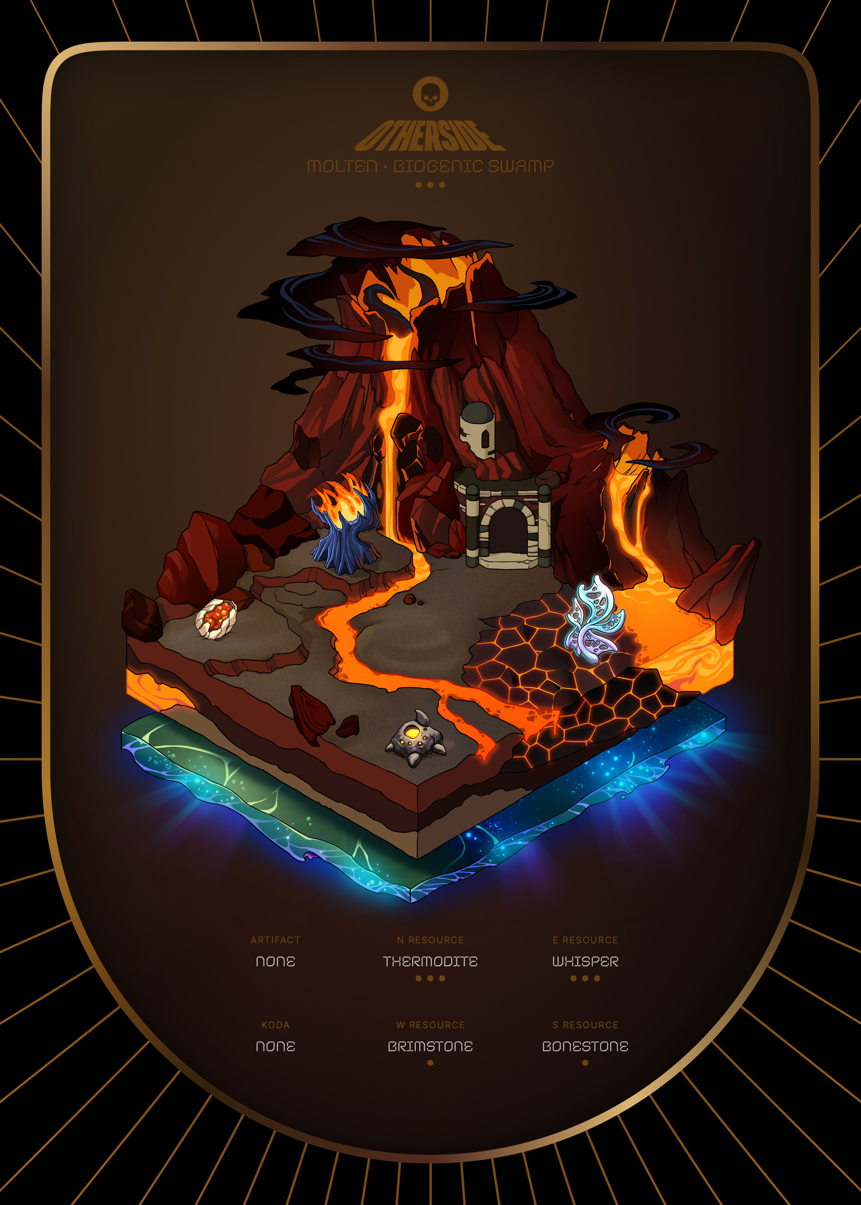 Otherdeed #56 — Molten
