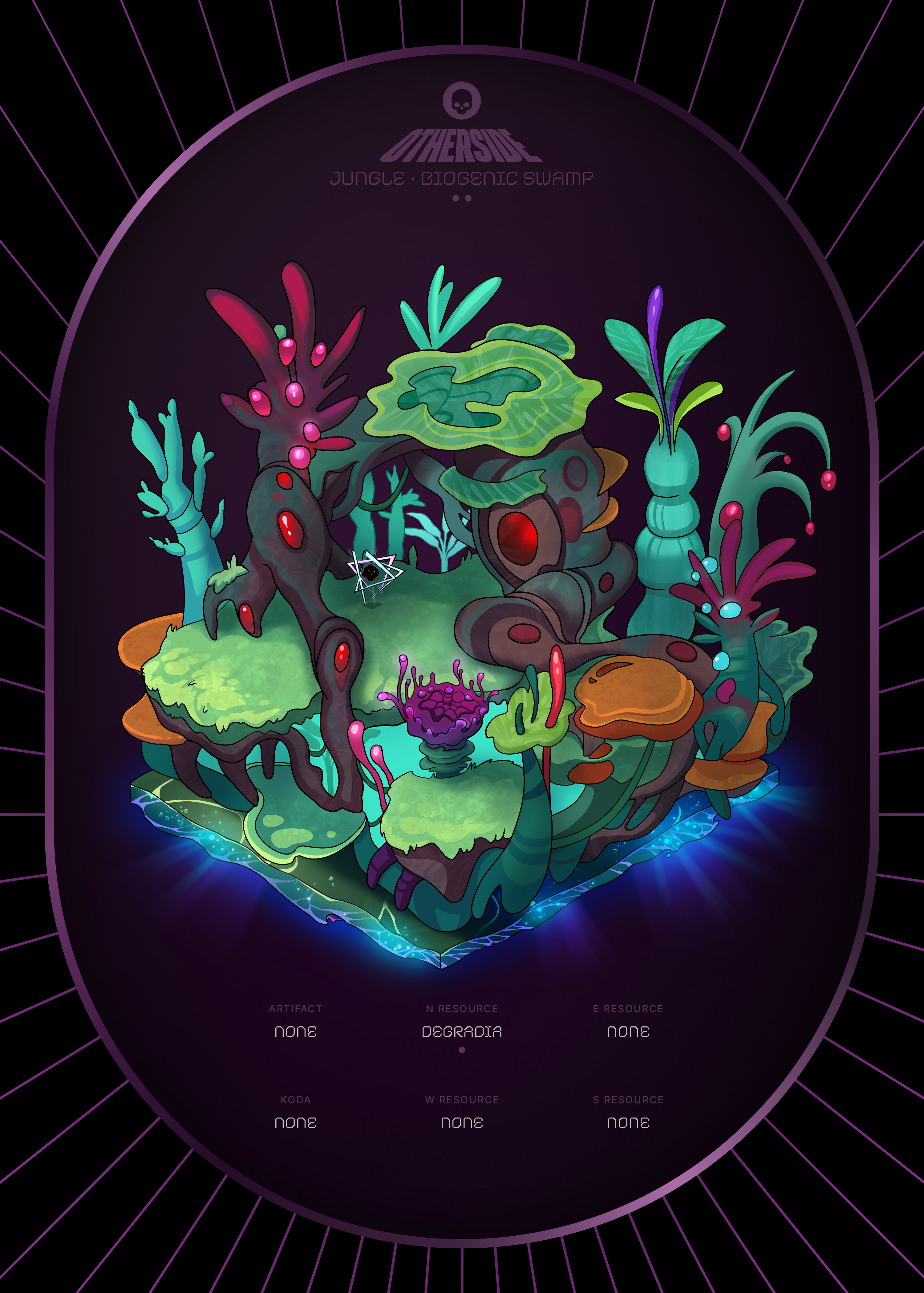 Otherdeed #8539 — Jungle