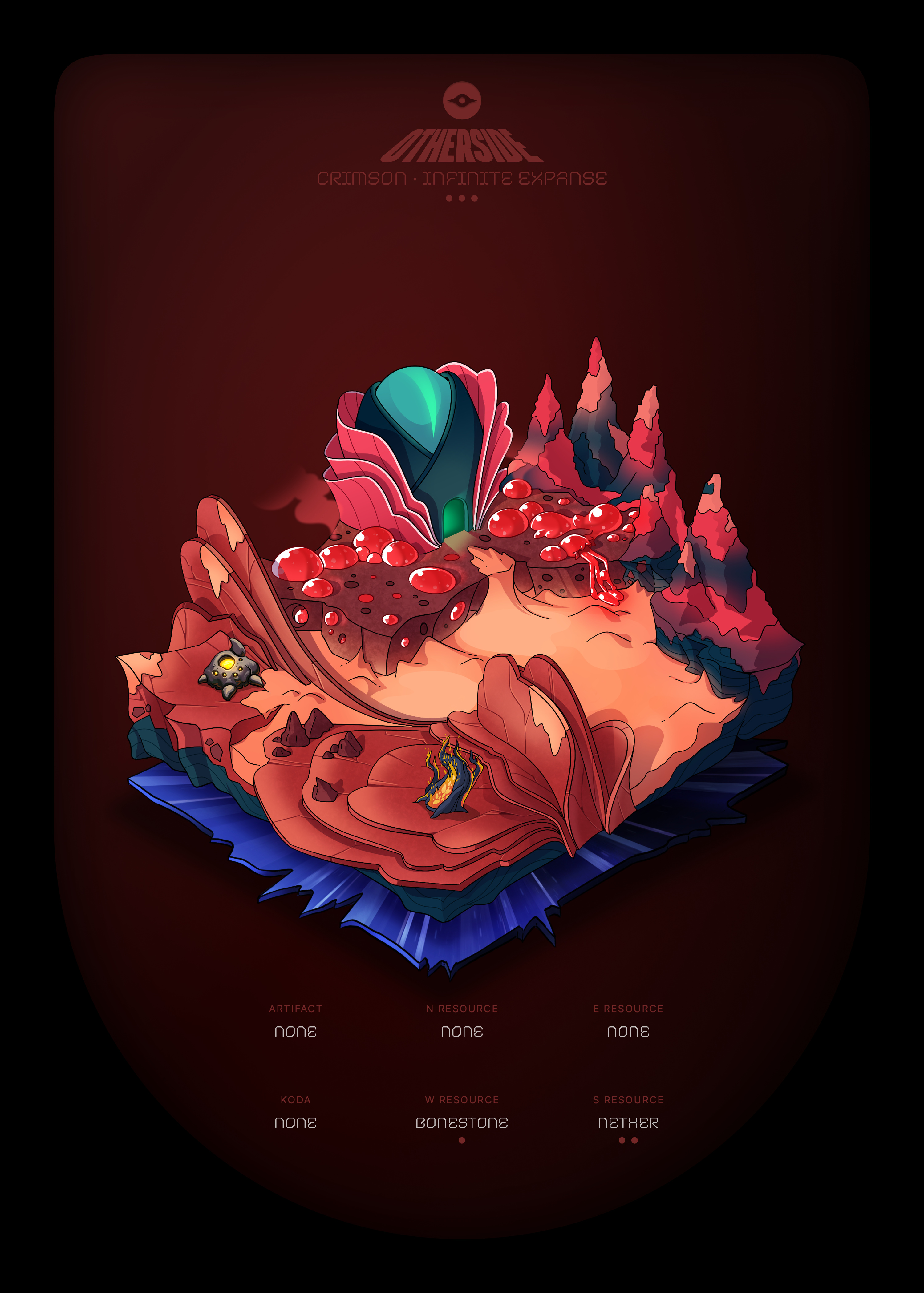 Otherdeed #57243 — Crimson