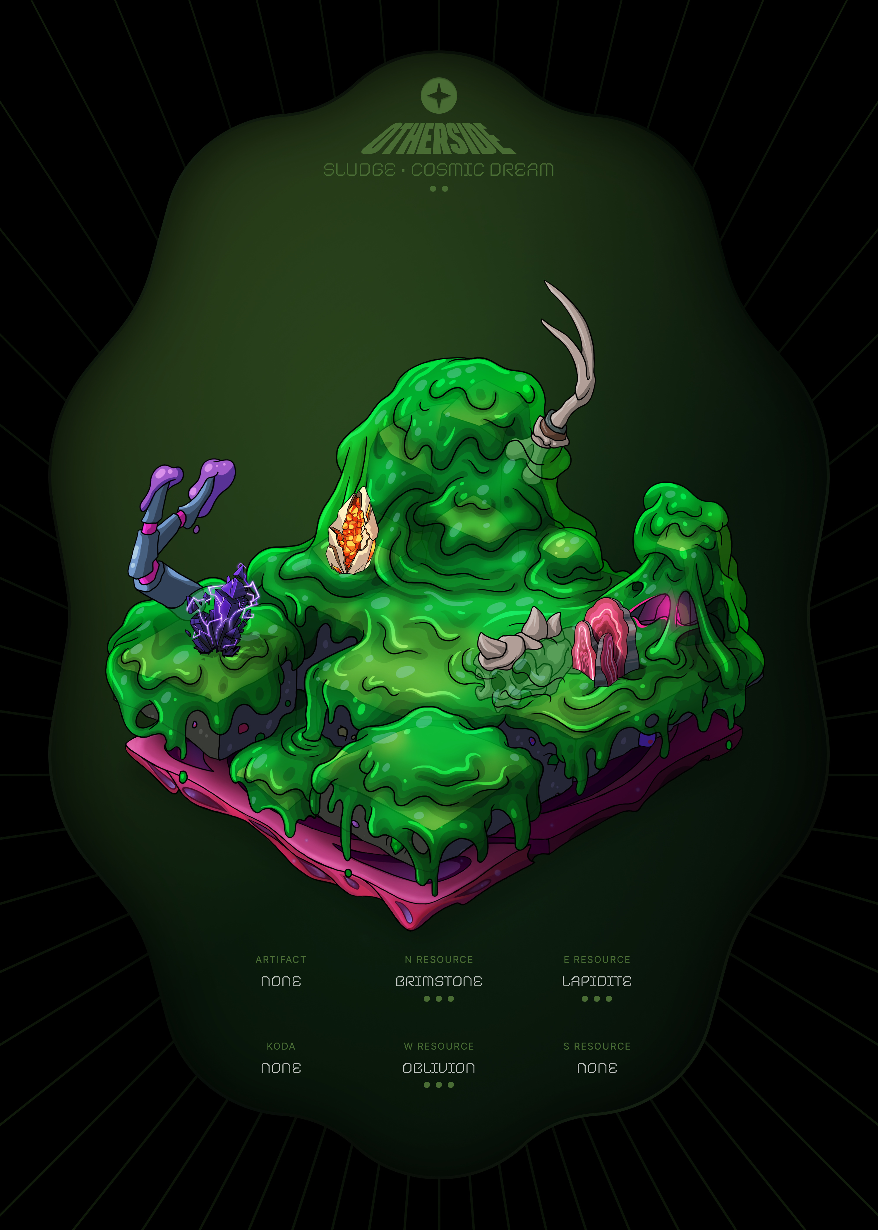 Otherdeed #93849 — Sludge