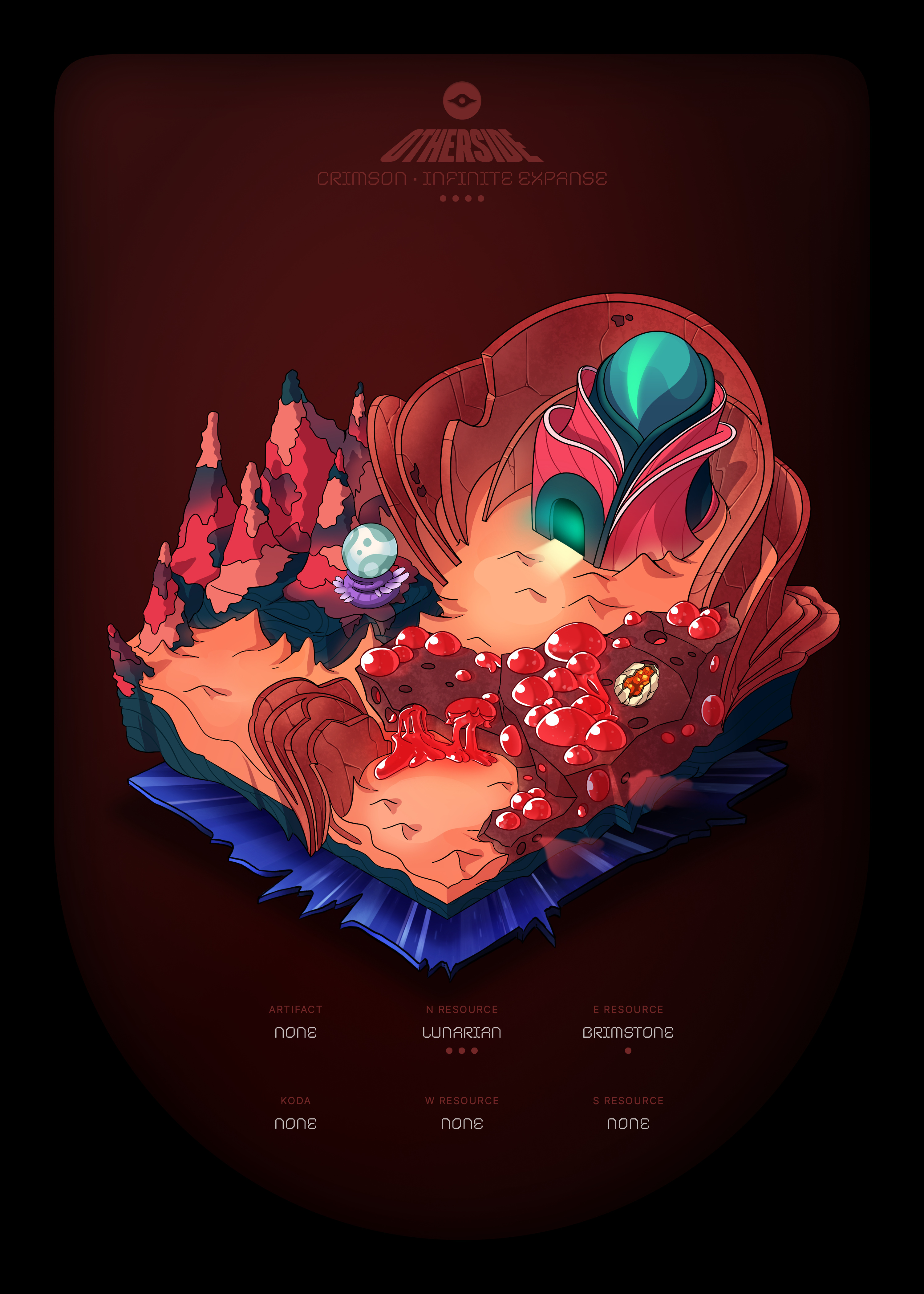 Otherdeed #59442 — Crimson