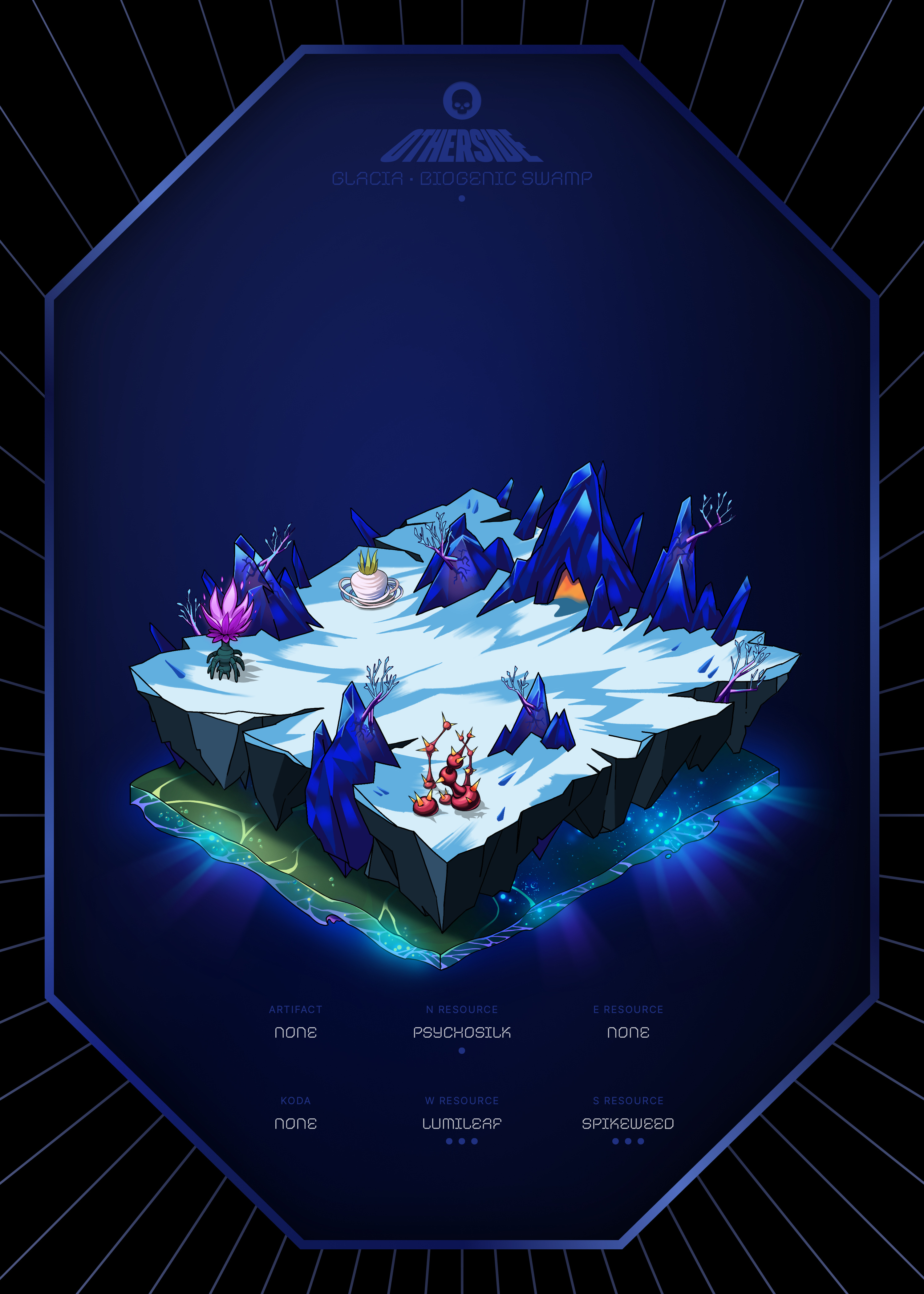 Otherdeed #4597 — Glacia