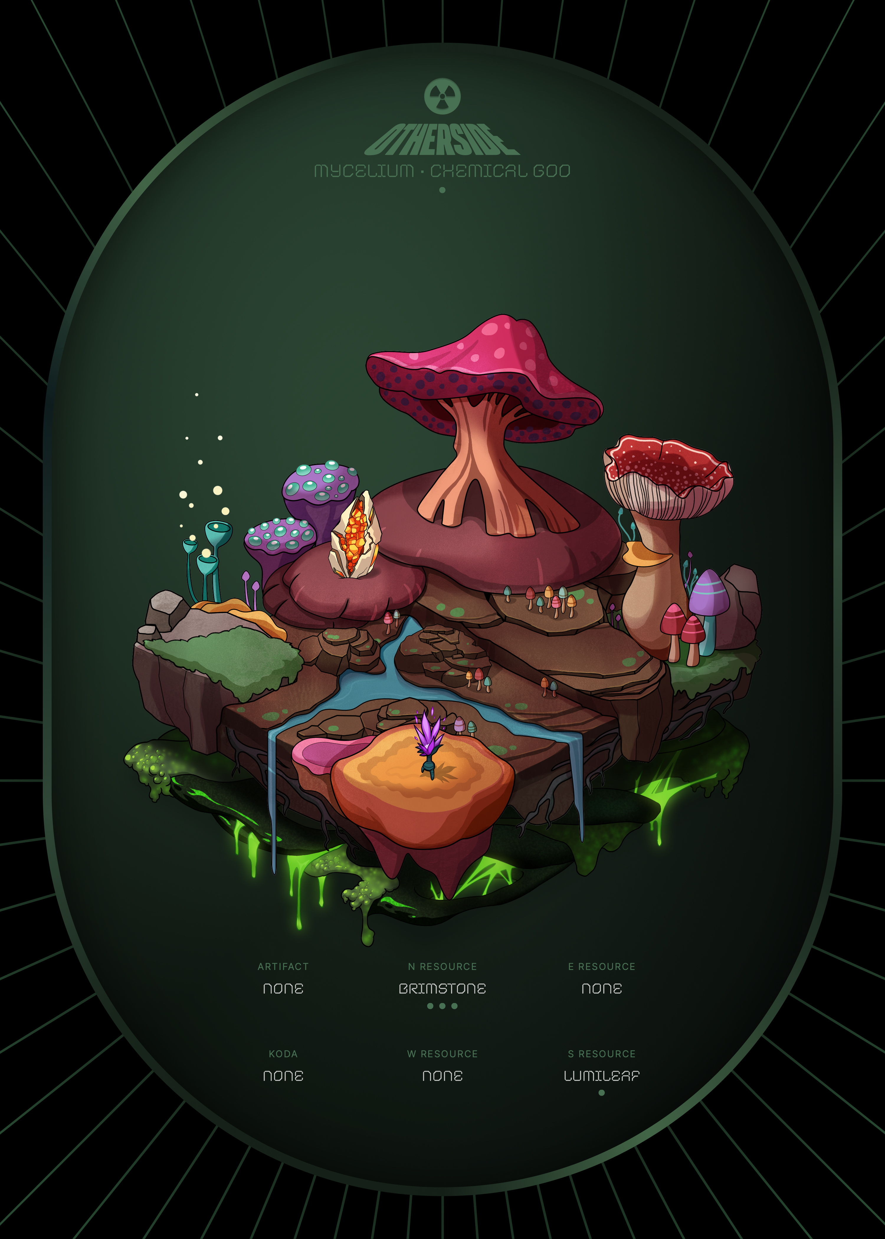Otherdeed #25113 — Mycelium