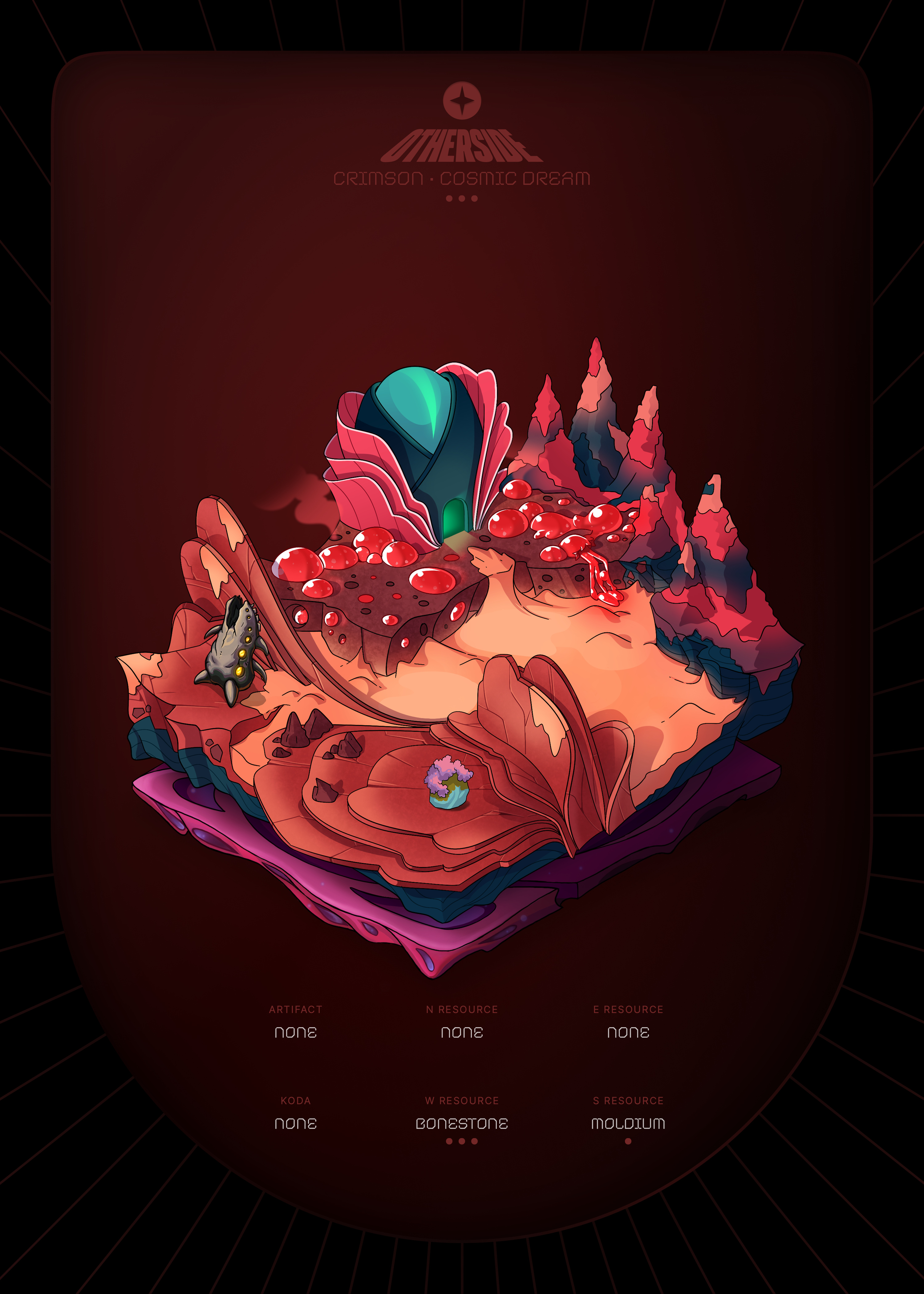 Otherdeed #87197 — Crimson