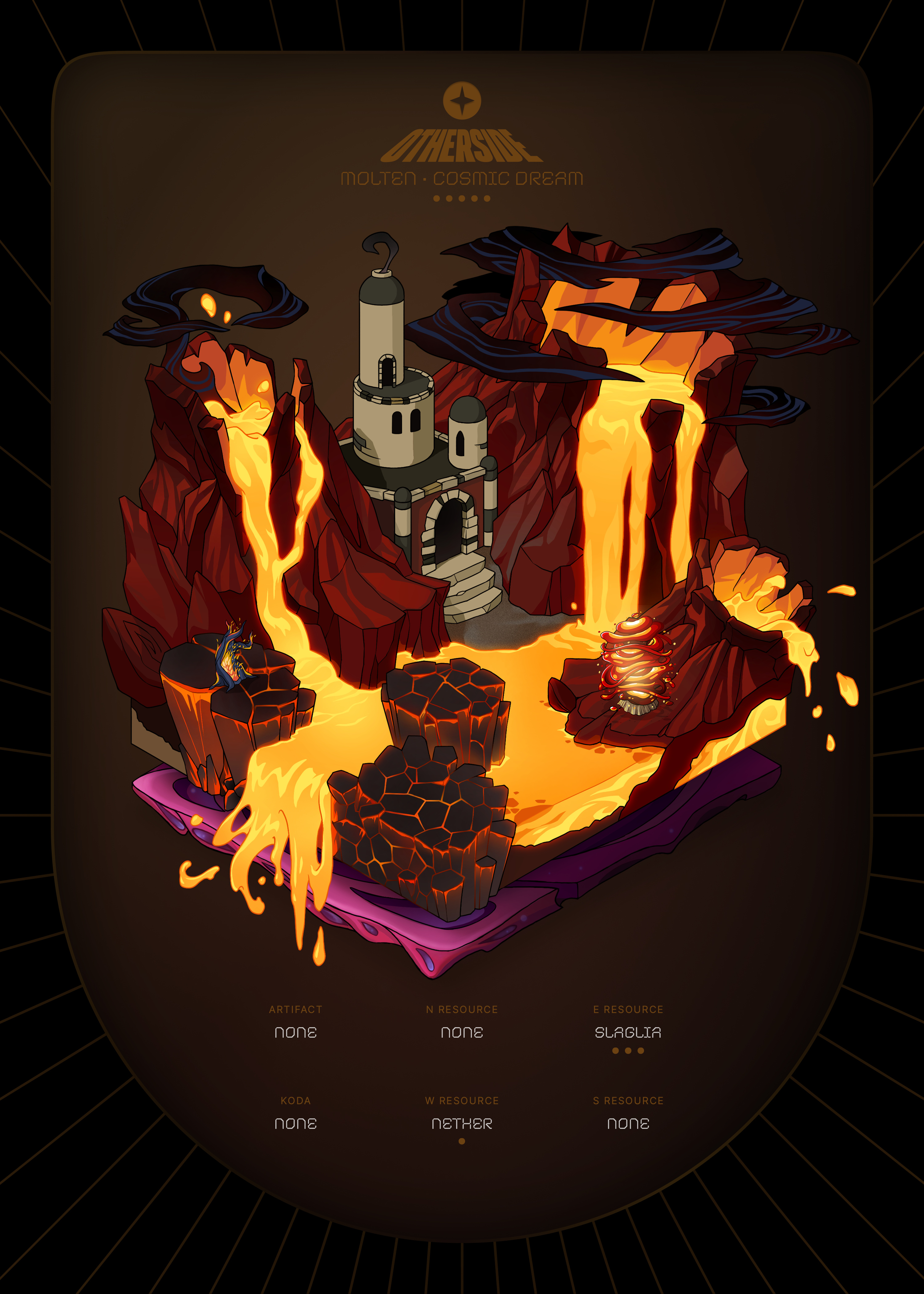 Otherdeed #37136 — Molten
