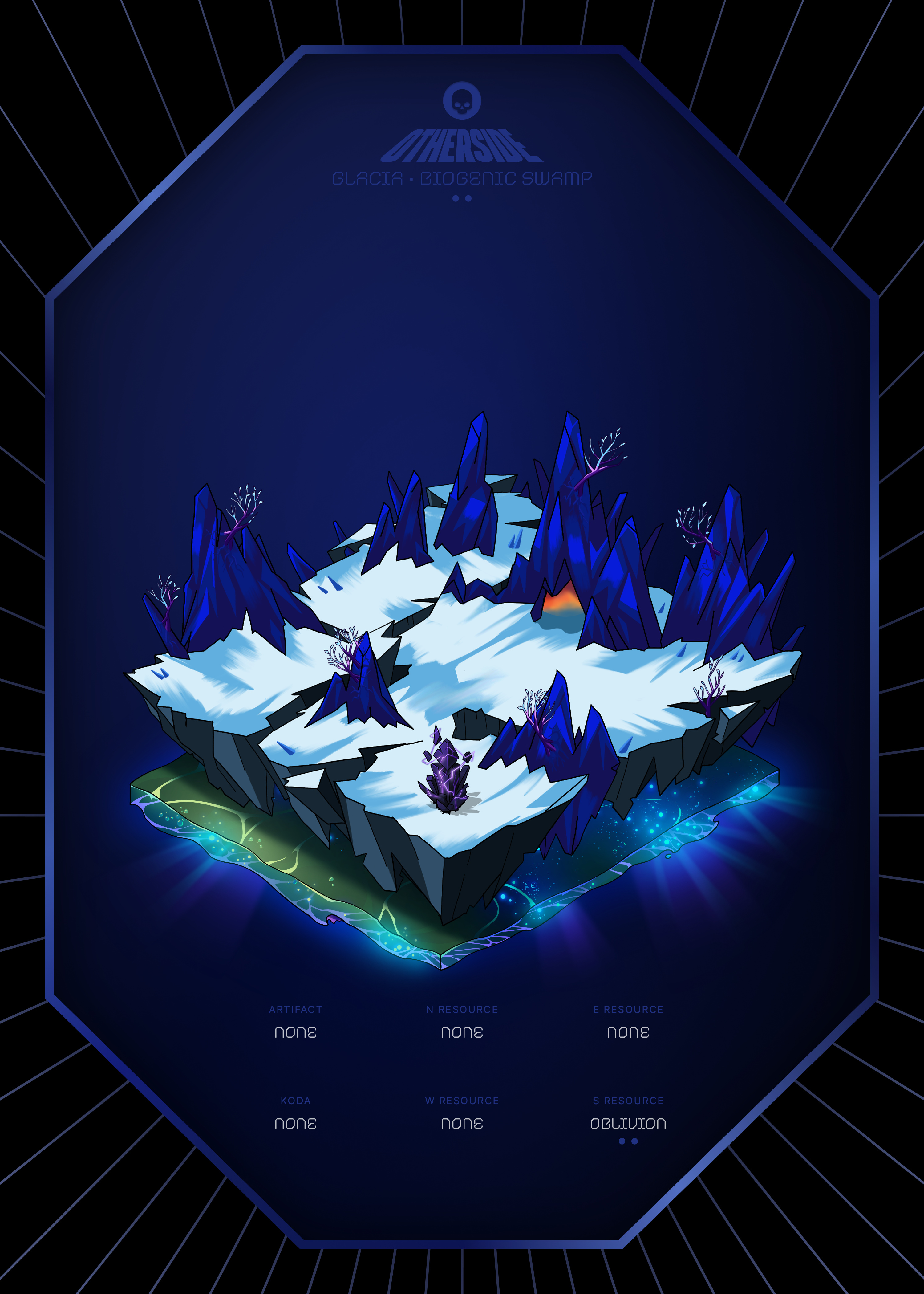 Otherdeed #9961 — Glacia