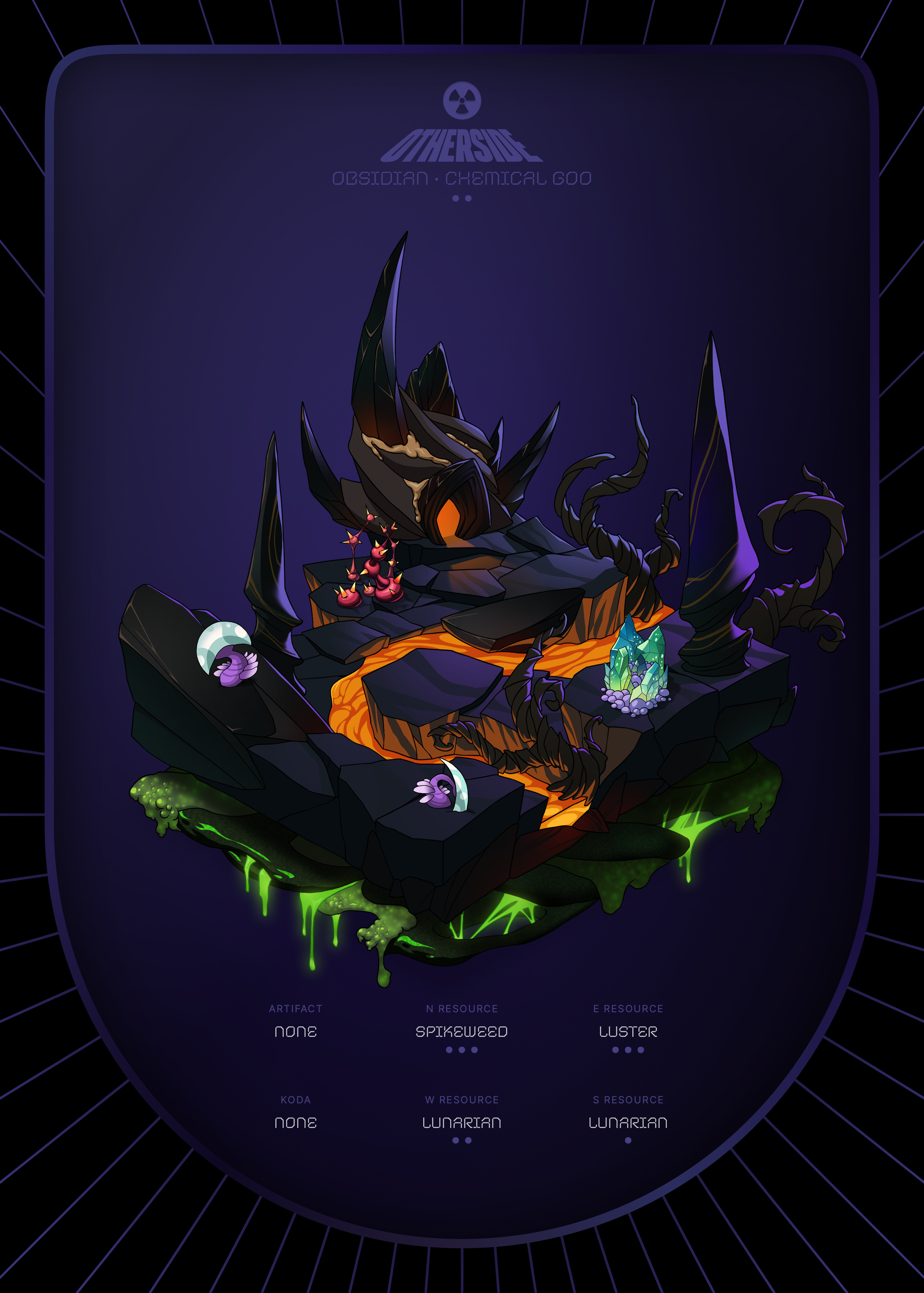 Otherdeed #16800 — Obsidian