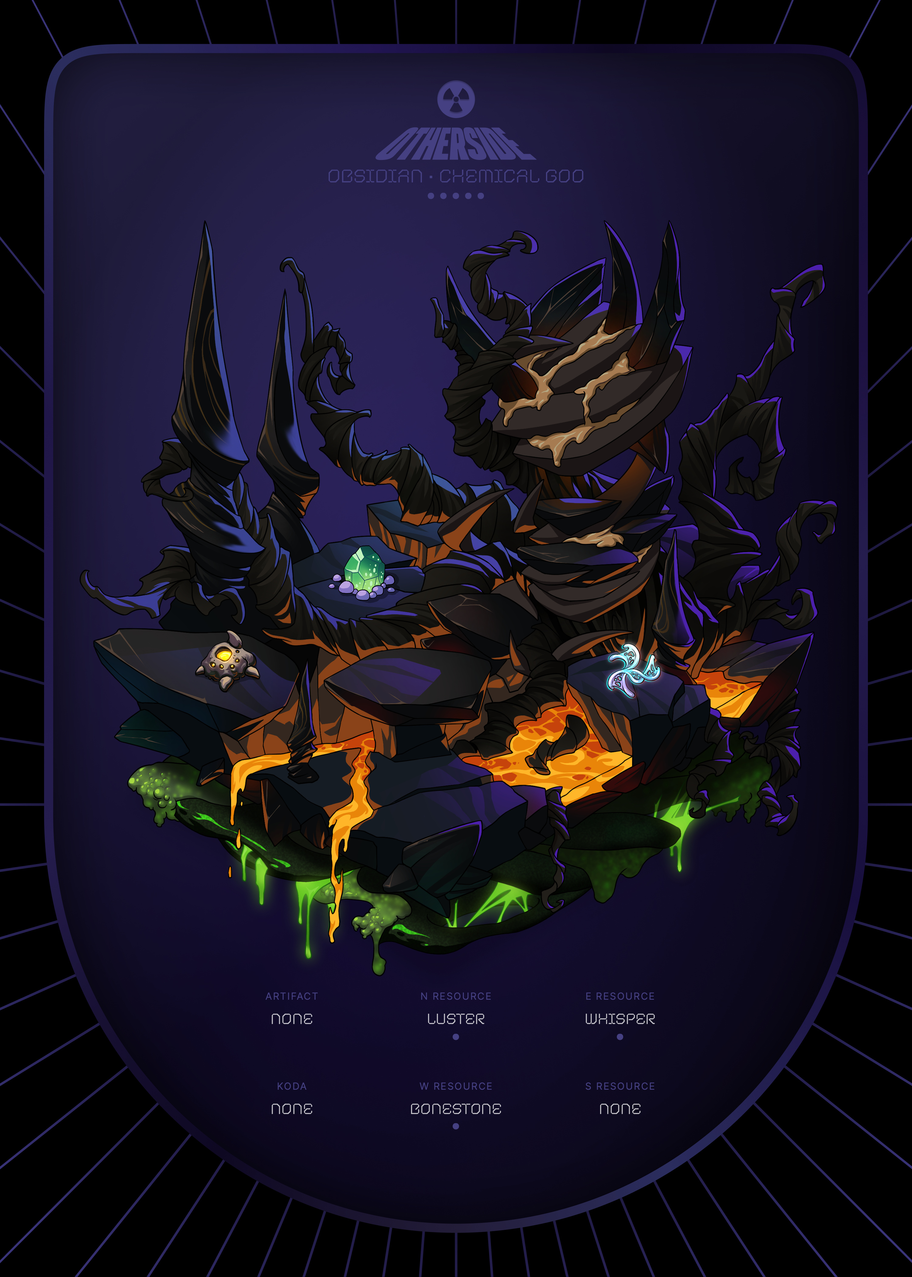 Otherdeed #24449 — Obsidian