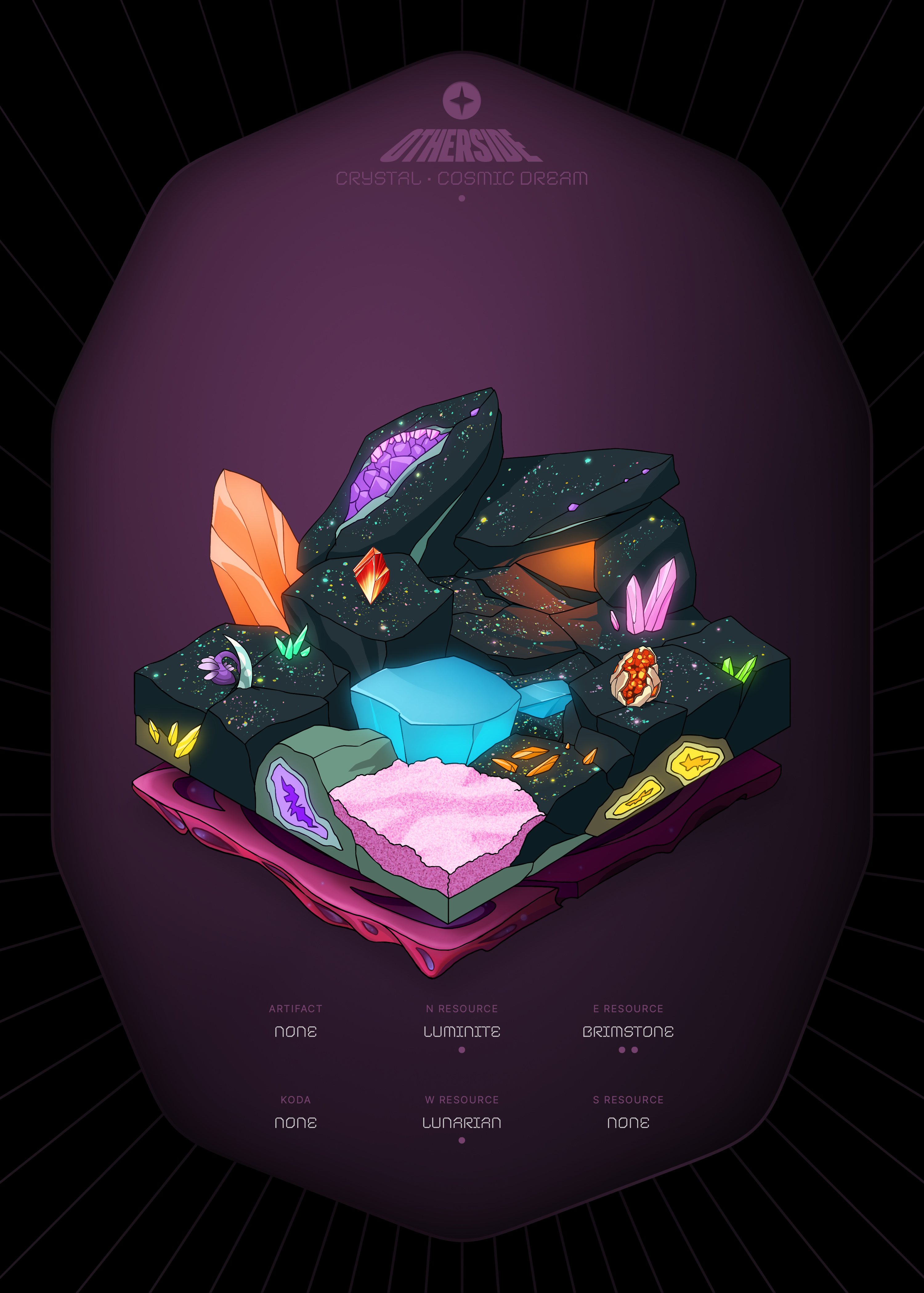 Otherdeed #38784 — Crystal