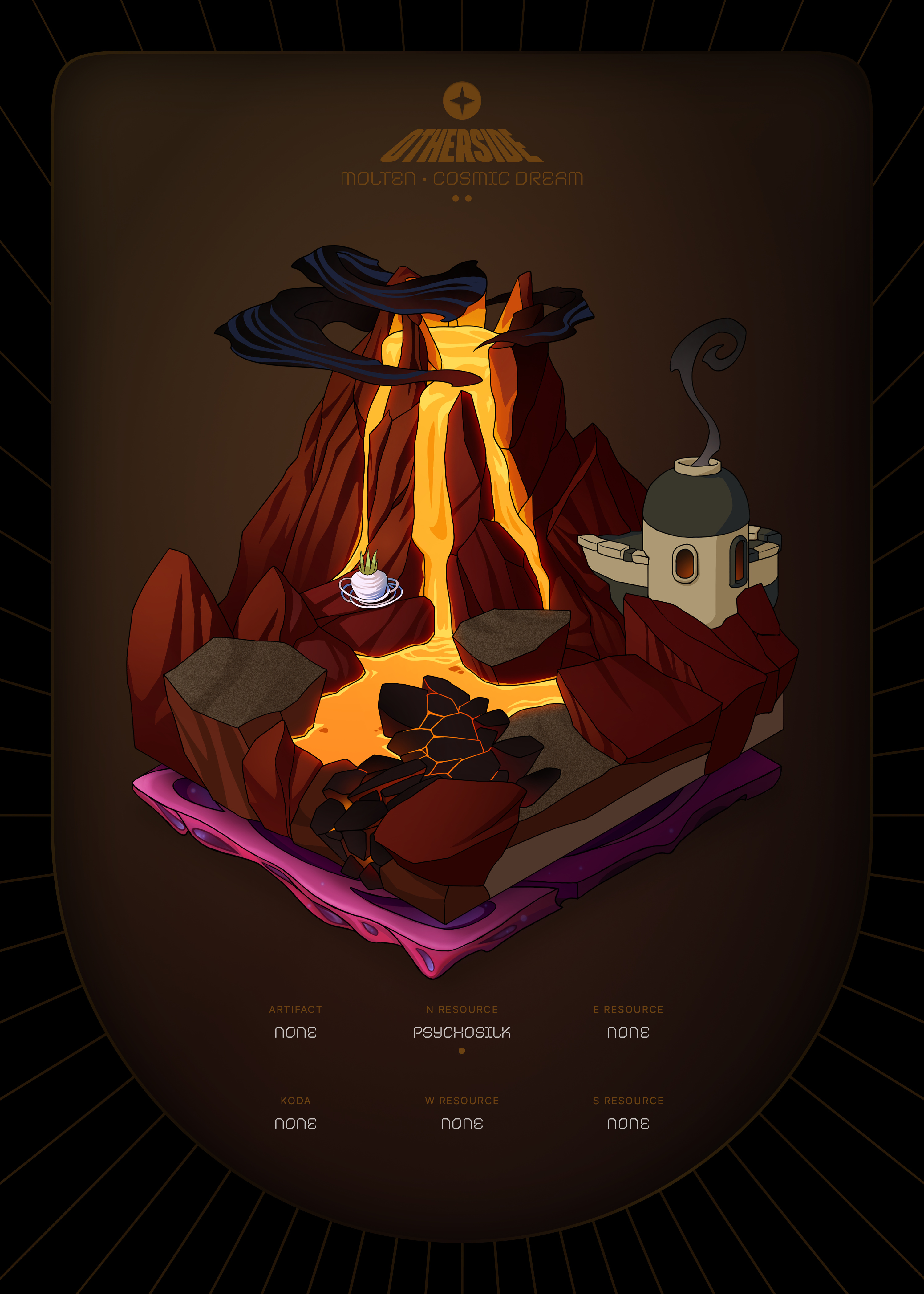 Otherdeed #95098 — Molten