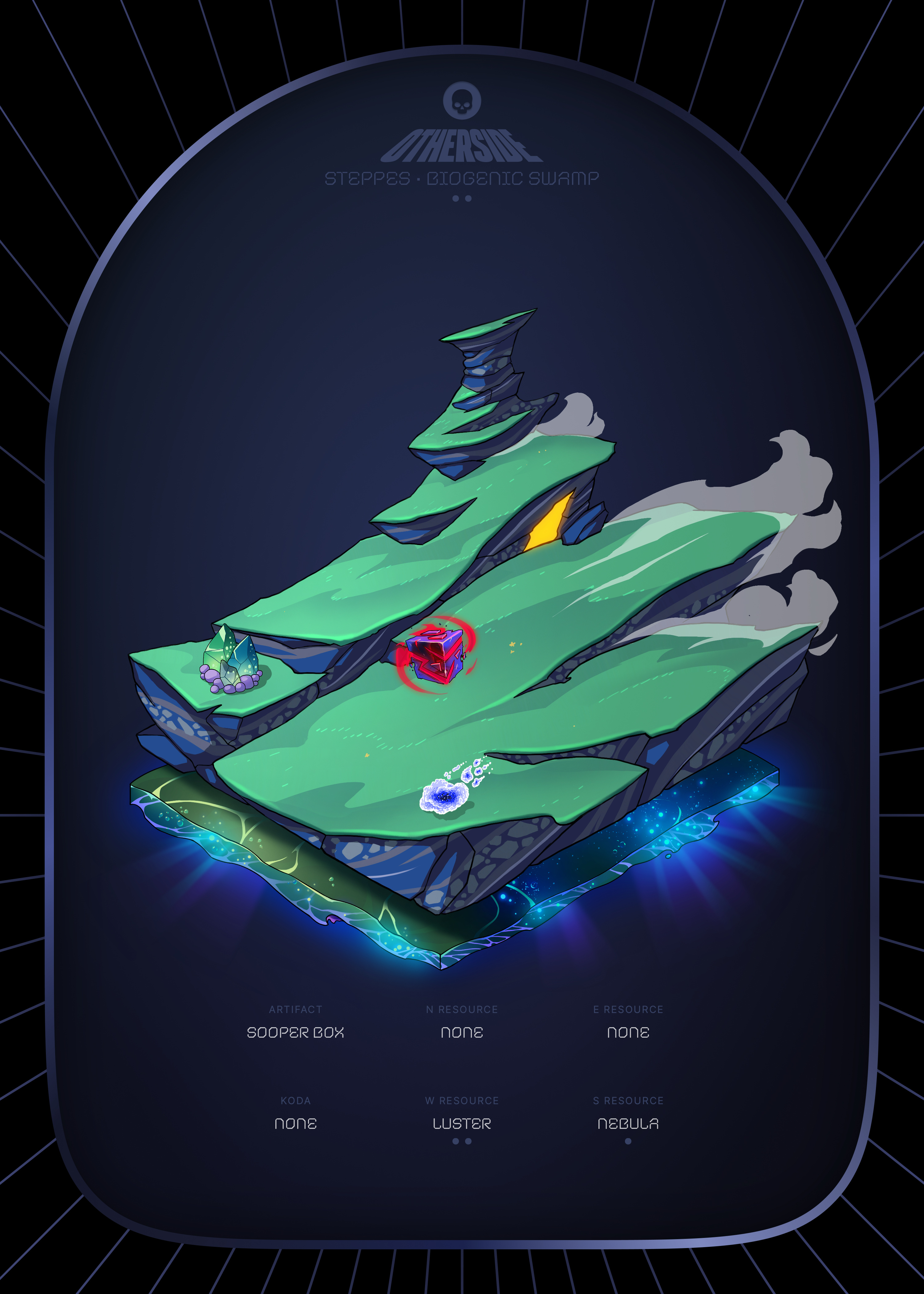 Otherdeed #9022 — Steppes