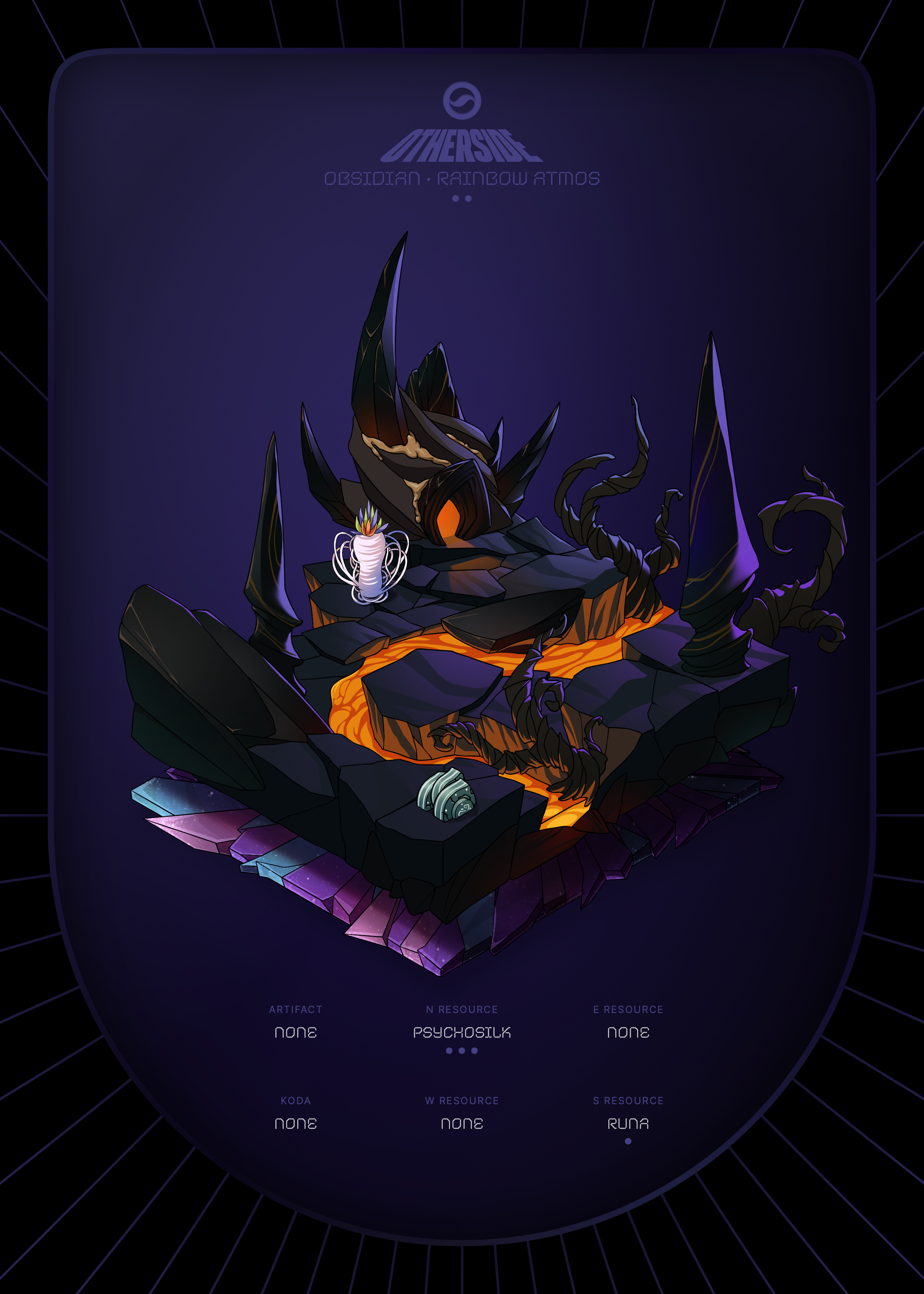 Otherdeed #76706 — Obsidian