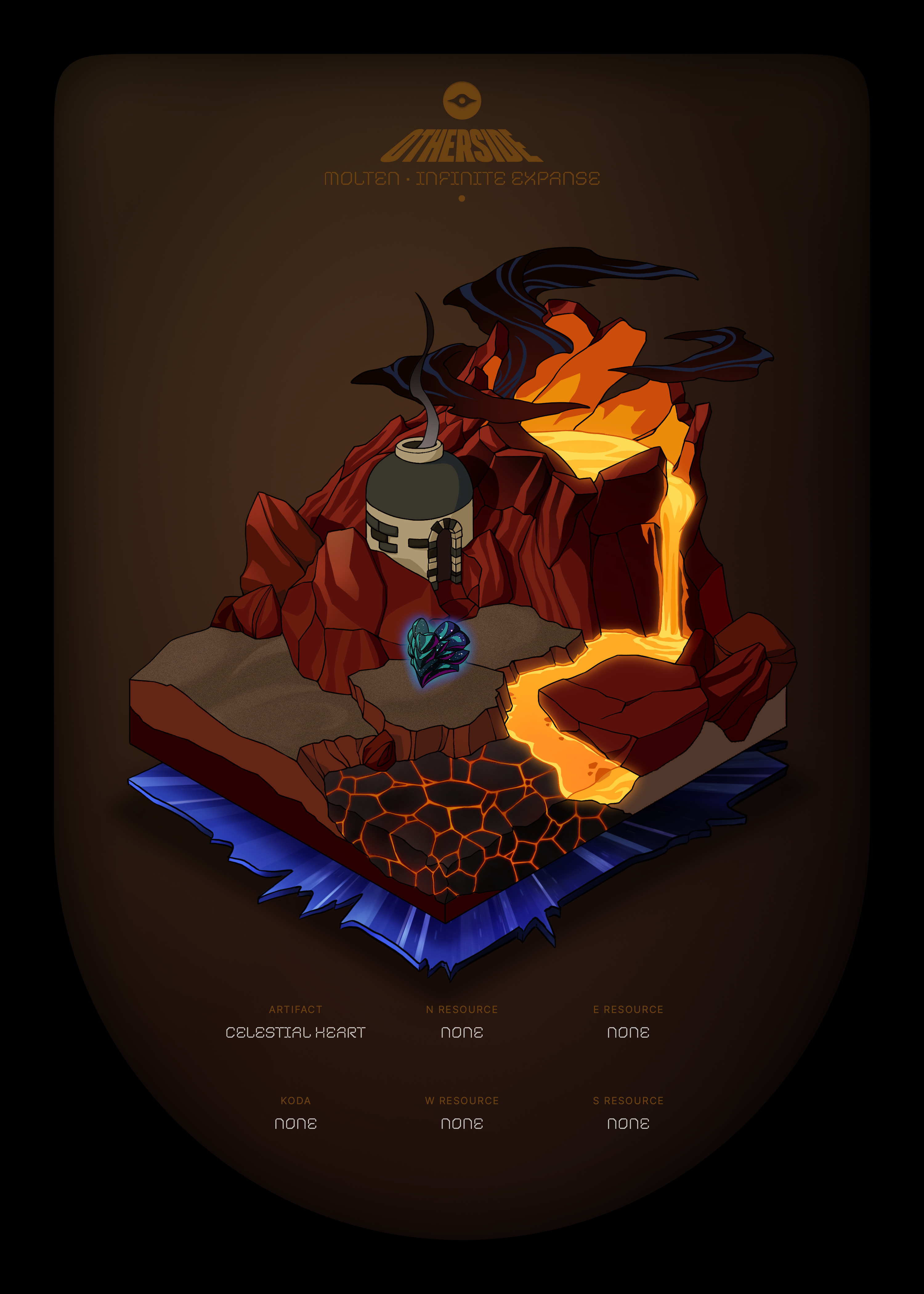 Otherdeed #51341 — Molten