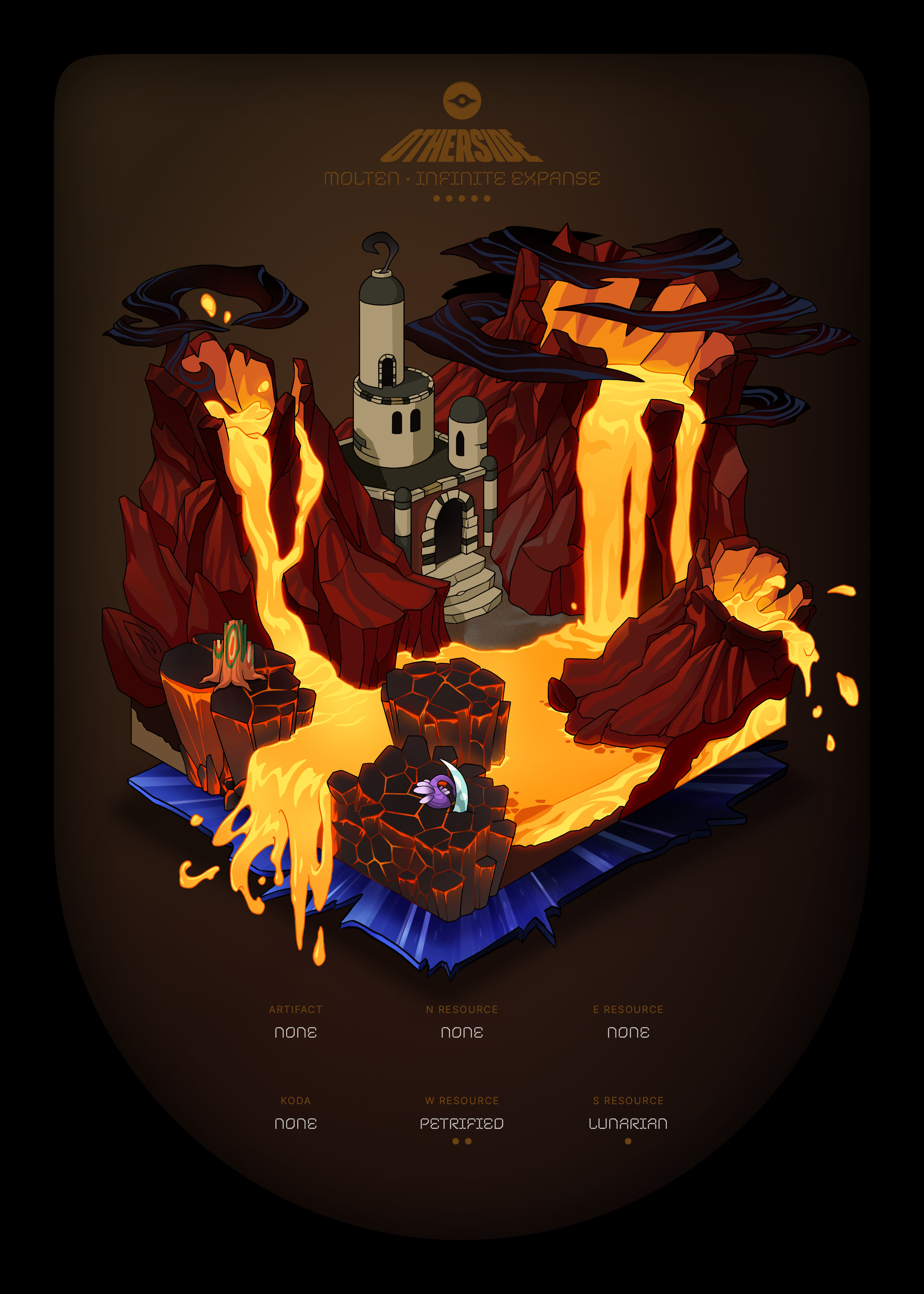 Otherdeed #50985 — Molten