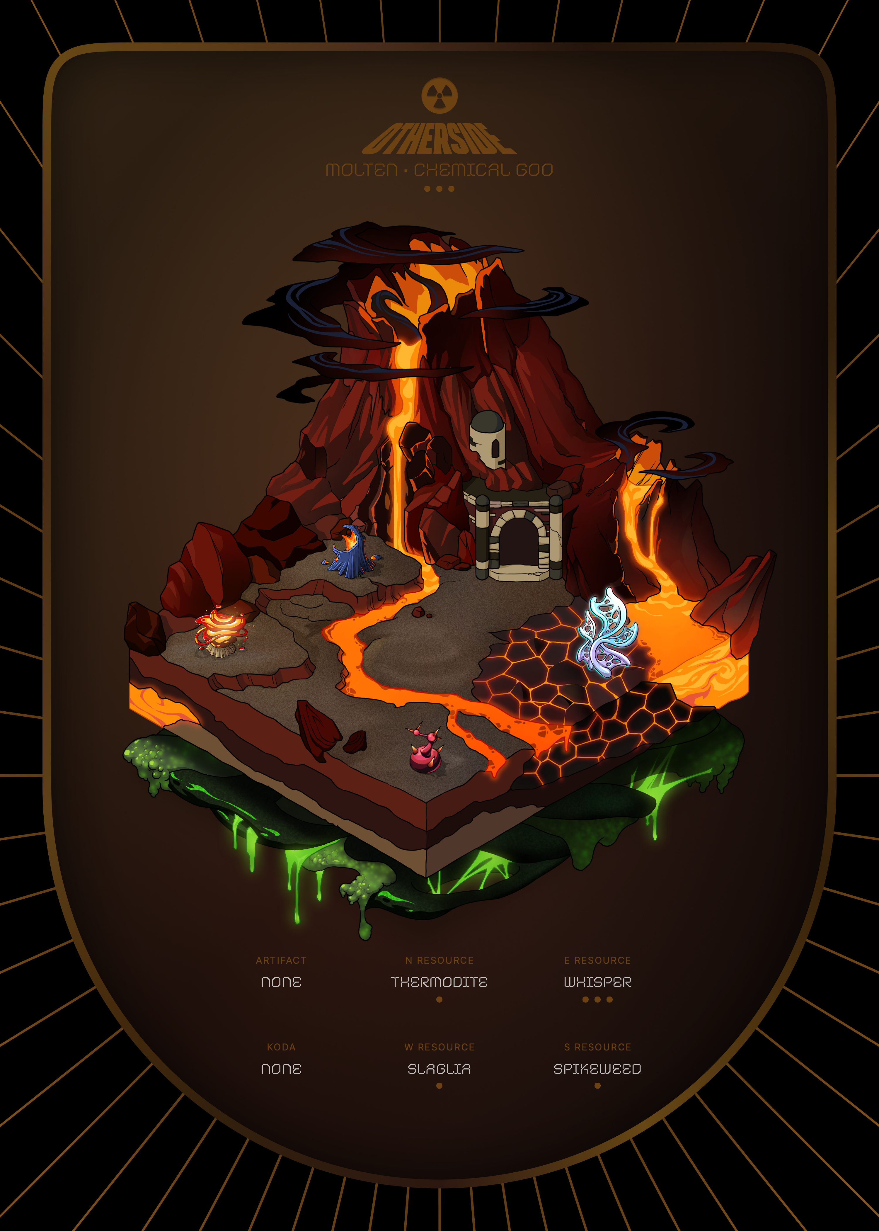 Otherdeed #25436 — Molten
