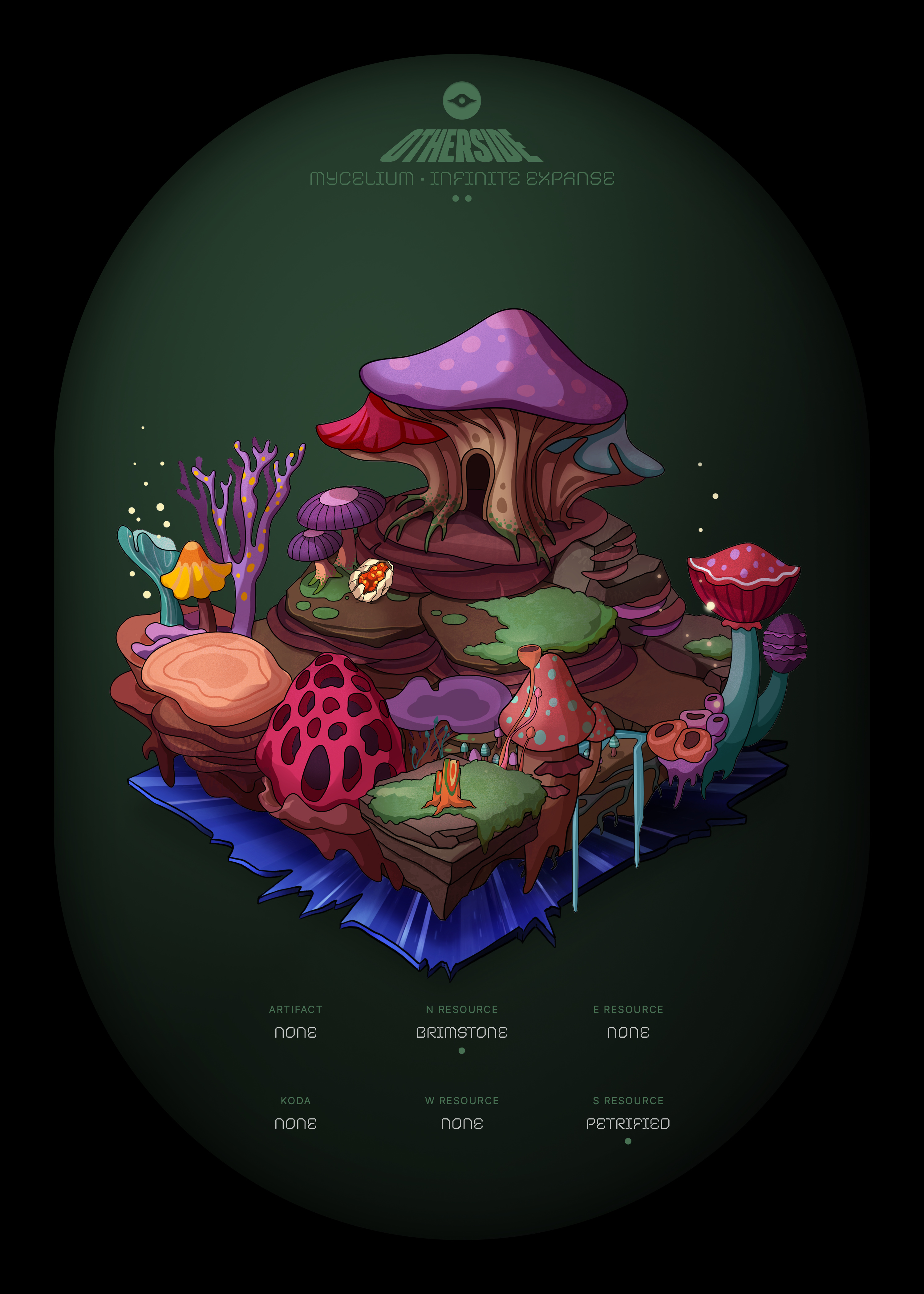 Otherdeed #46780 — Mycelium