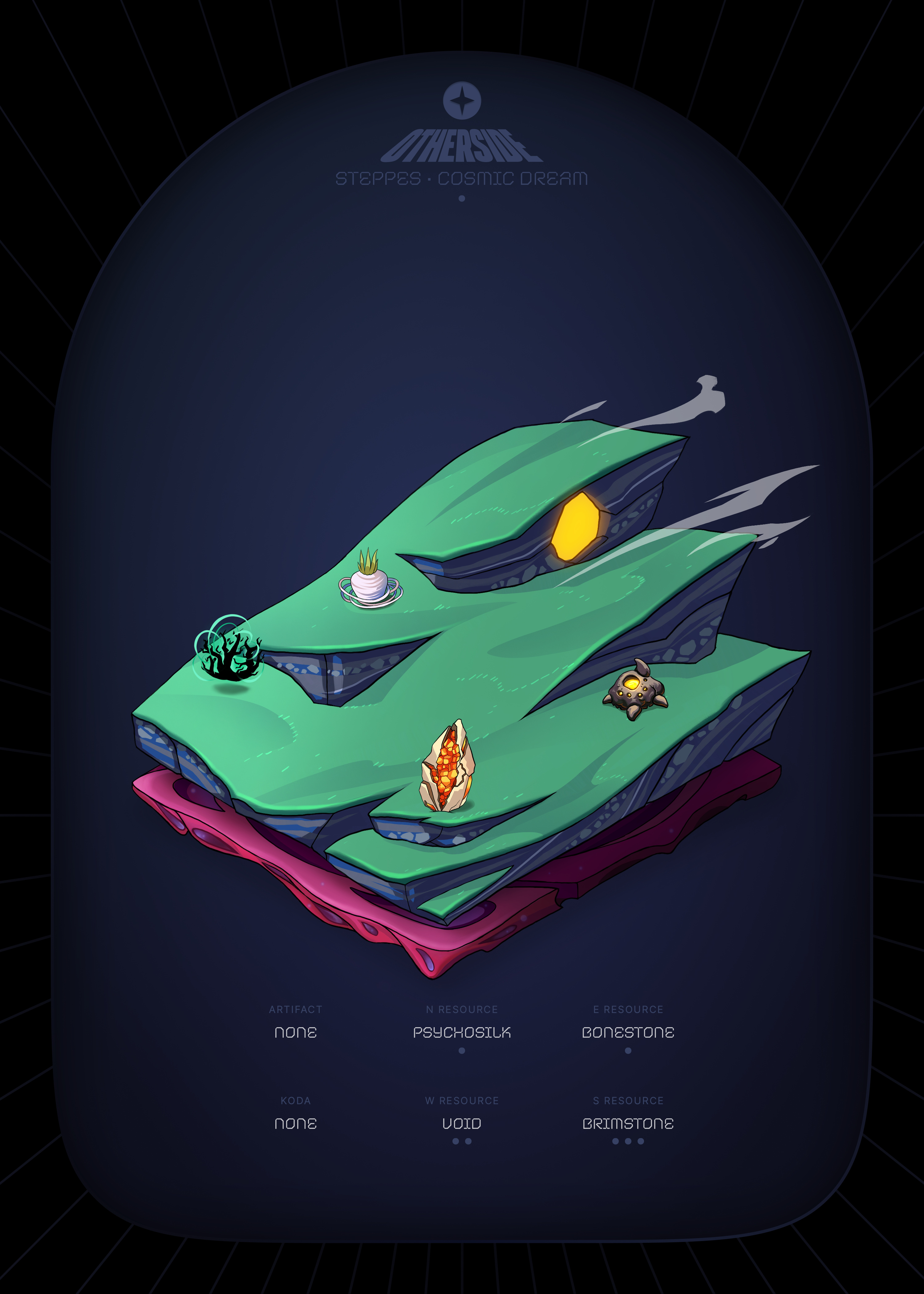 Otherdeed #91206 — Steppes